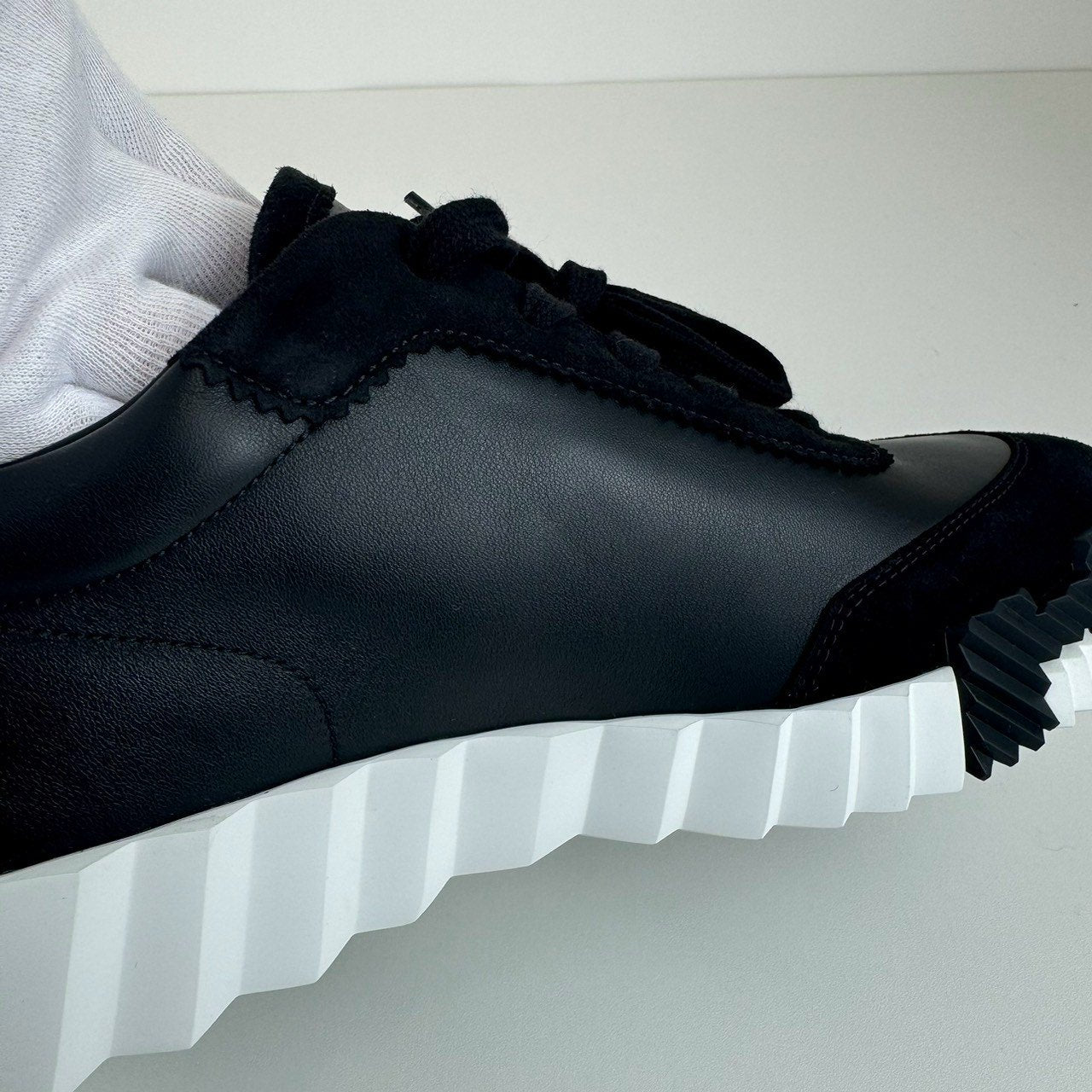 Bouncing sneaker バウンシング スニーカー Black 黒 41 シューズ