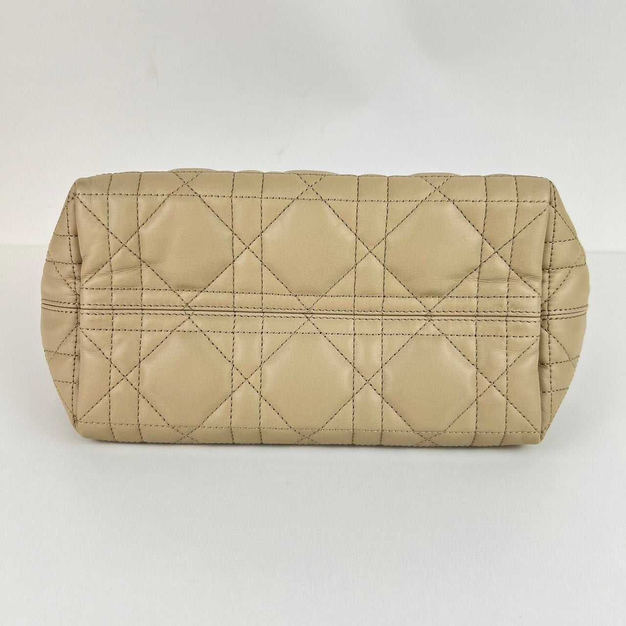 新品未使用 Christian dior ディオール Dior Toujours バッグ スモール Beige/Black ベージュ/ブラック GHW ゴールド金具 Calf レディースバッグ ハンドバッグ