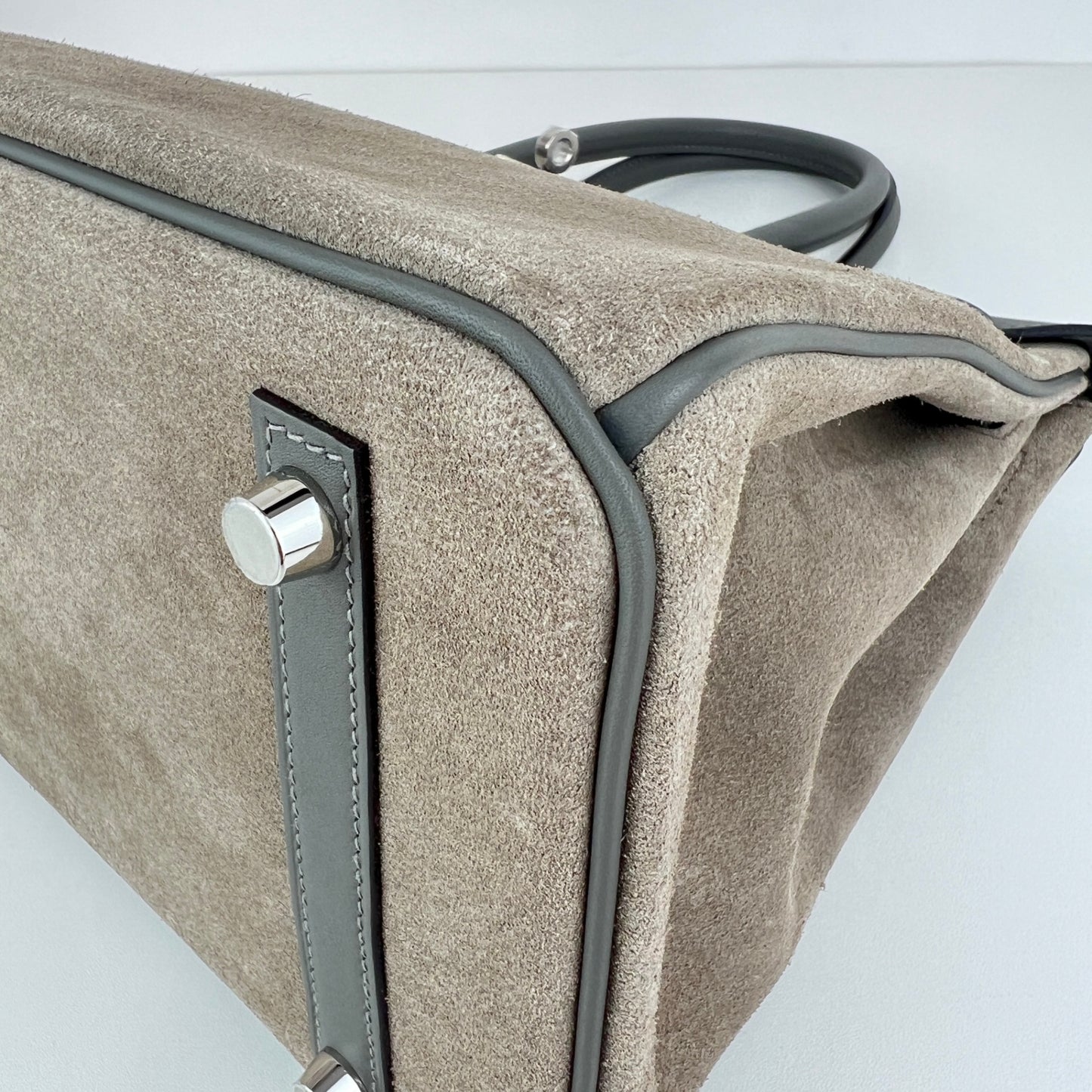 Birkin25 バーキン30 Gris Caillou/Gris meyer グリスカイユ/グリメイヤー PHW シルバー金具 Swift/Grizzly スイフト/グリズリー Stamp-B B刻印