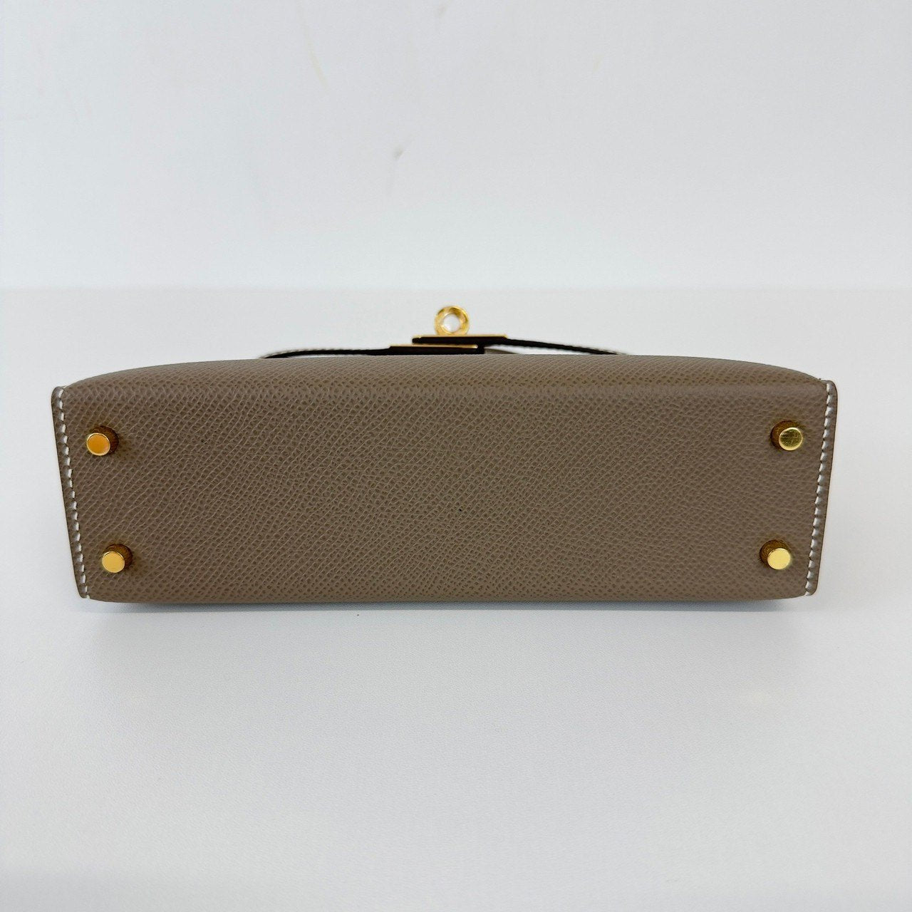 Mini kelly ミニケリー Etoupe エトープ GHW ゴールド金具 Epsom エプソン Stamp-W W刻印