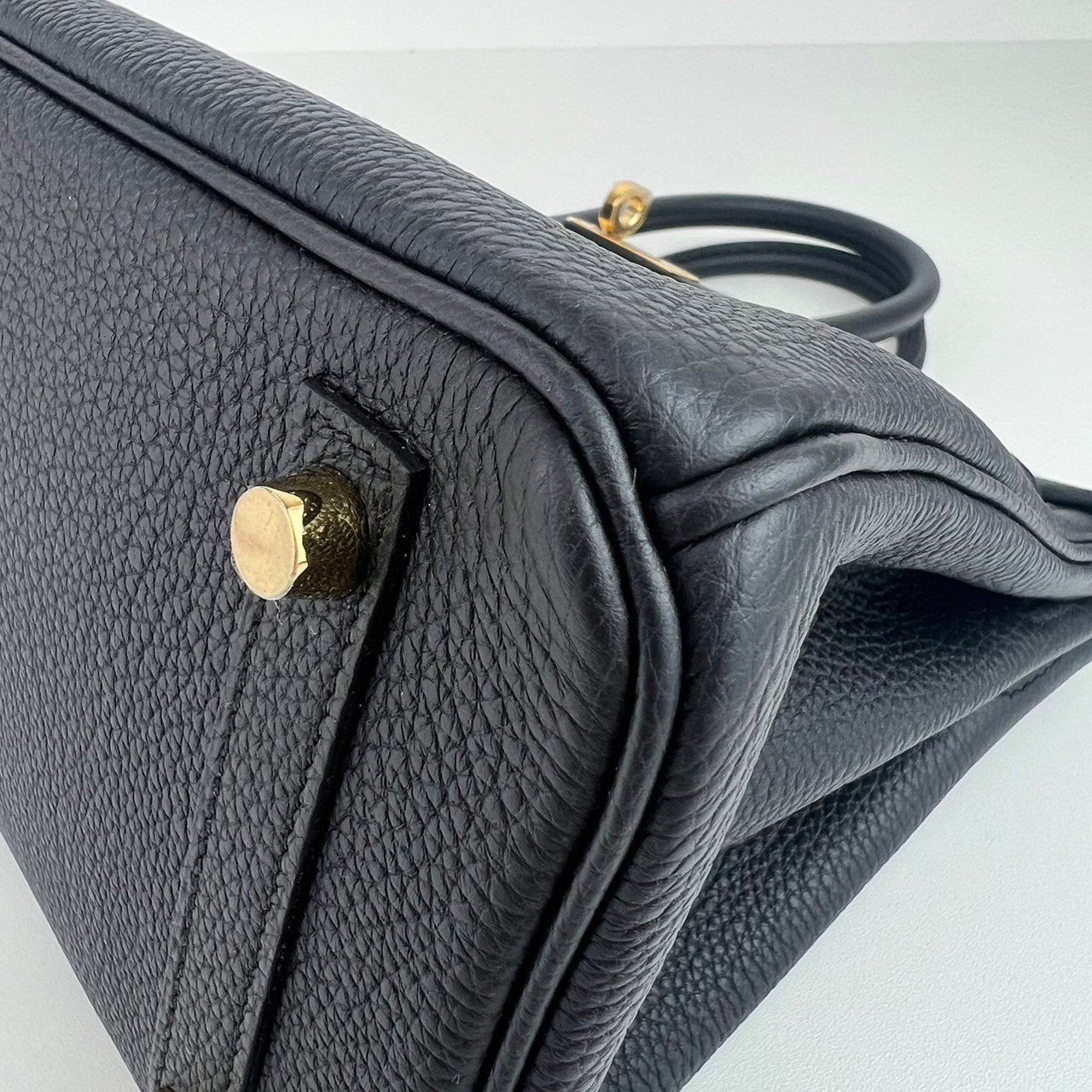 Birkin25 バーキン25 Black ブラック GHW ゴールド金具 Togo トゴ Stamp-W W刻印