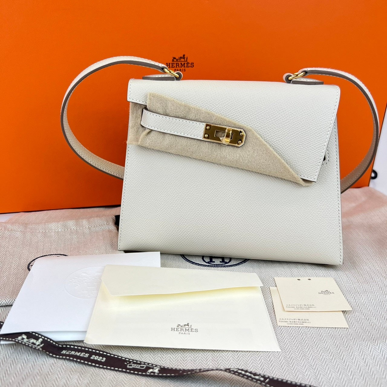 HERMES エルメス Kelly 20 ケリー20 Nata ナタ Epsom エプソン
