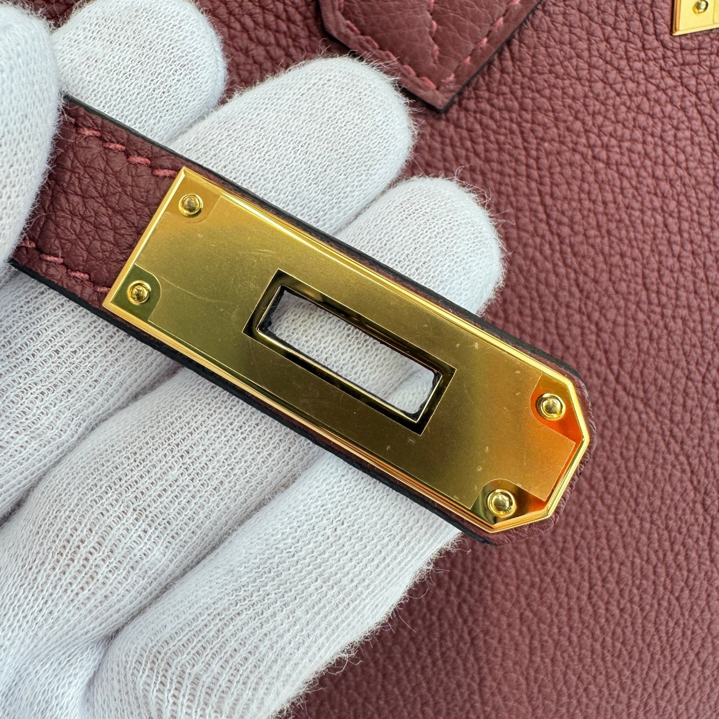 Birkin30 バーキン30 Rouge H ルージュアッシュ GHW ゴールド金具 Stamp-K K刻印 Togo トゴ