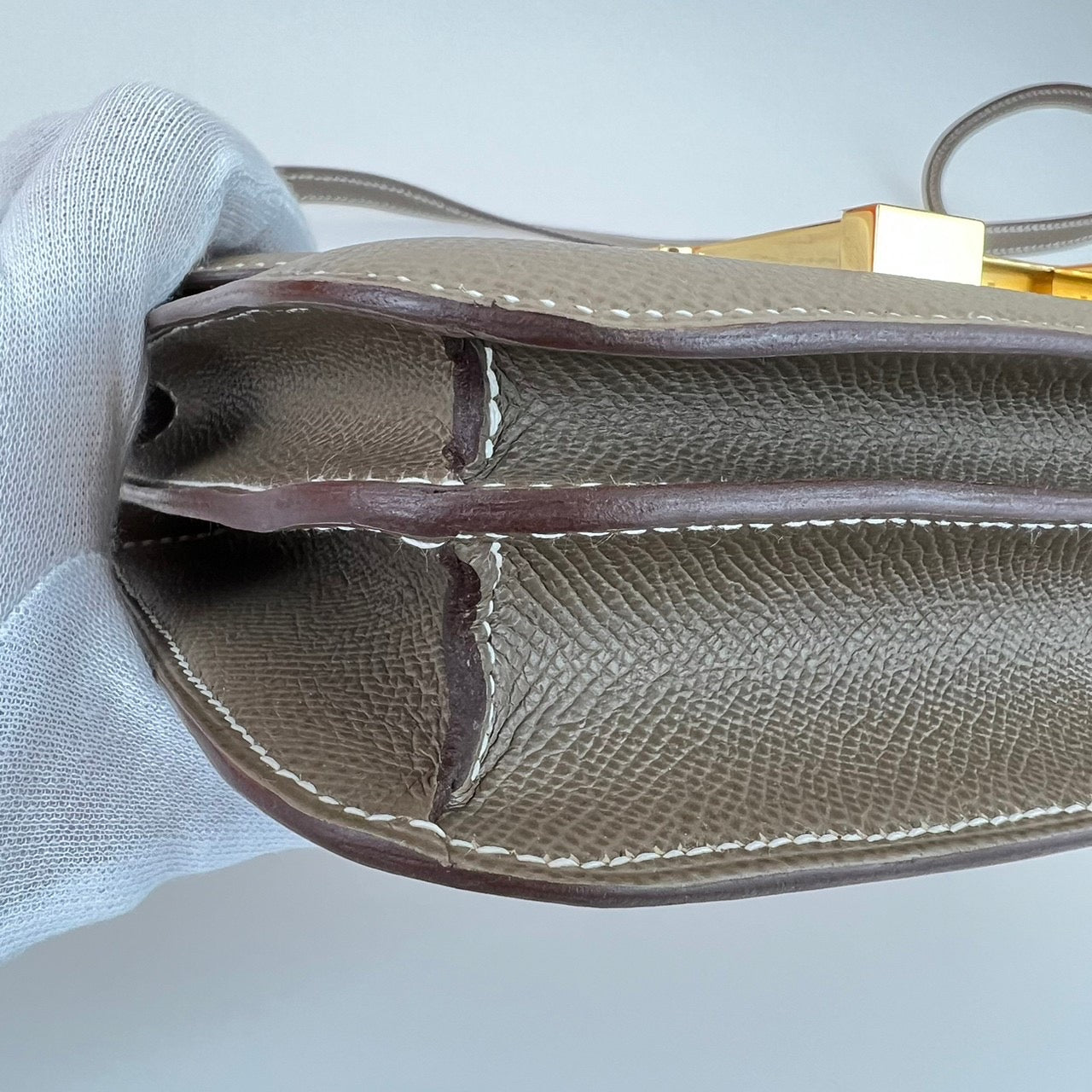 HERMES エルメス Constance Mini コンスタンスミニ エトープ Etoupe