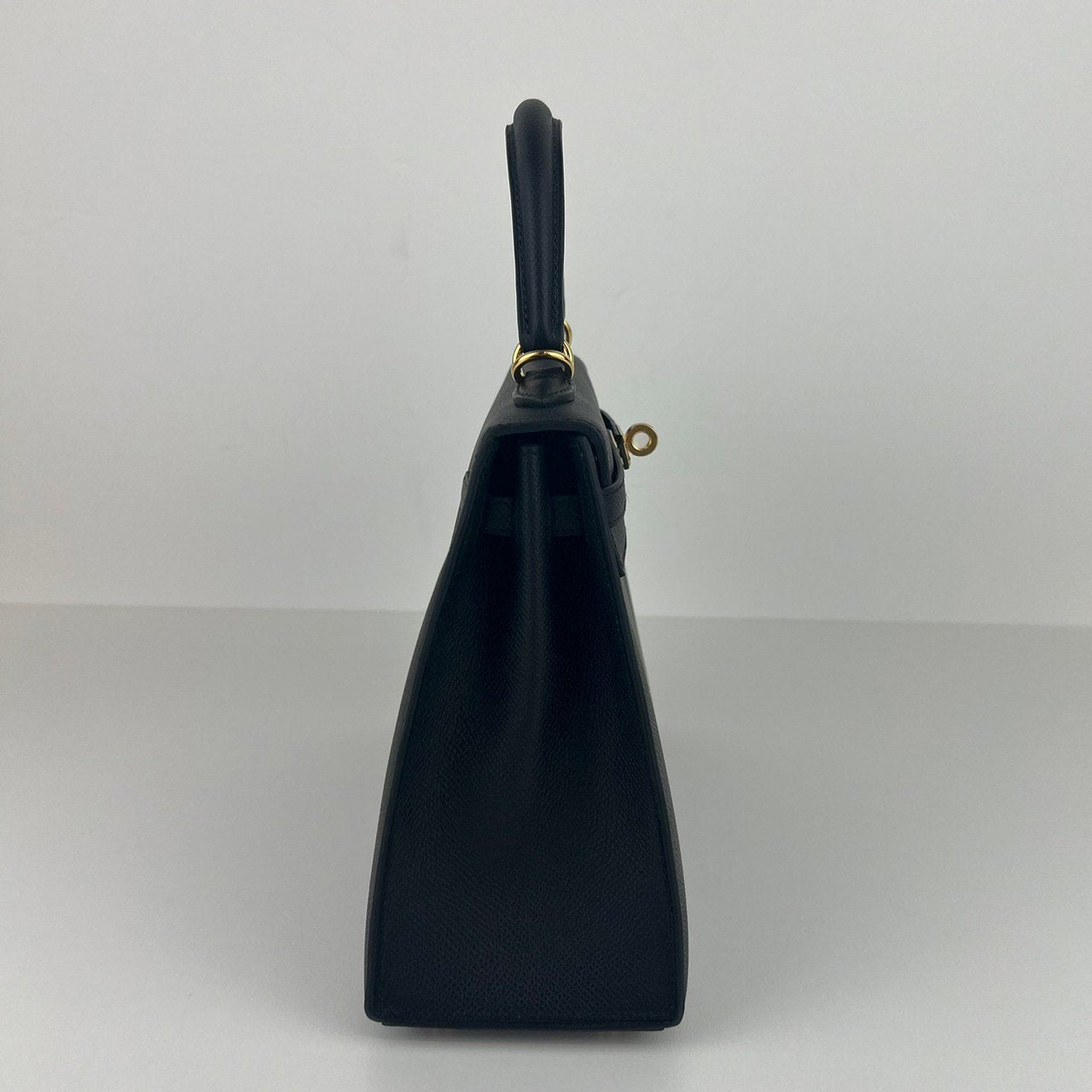 Kelly25 ケリー25 Black ブラック Epsom エプソン GHW ゴールド金具 Stamp-W W刻印