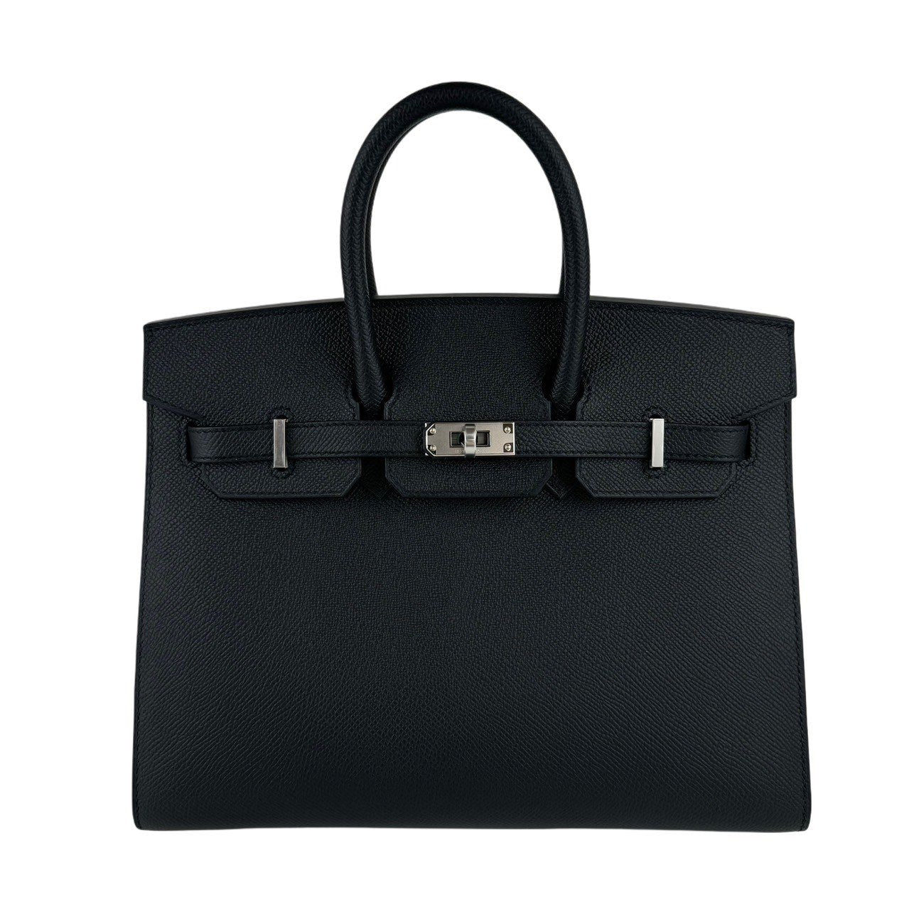 Birkin25 バーキン25 Black ブラック PHW シルバー金具 Epsom エプソン Stamp-W W刻印