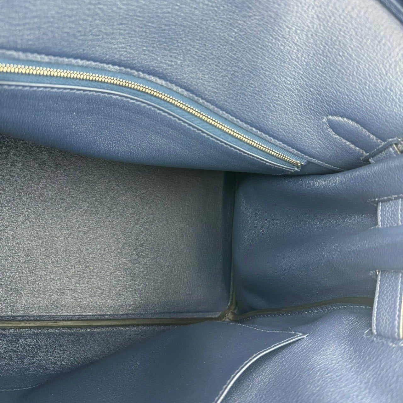 HERMES エルメス Birkin35 バーキン35 Blue navy ブルーネイビー PHW シルバー金具 Togo トゴ Stamp-B B刻印