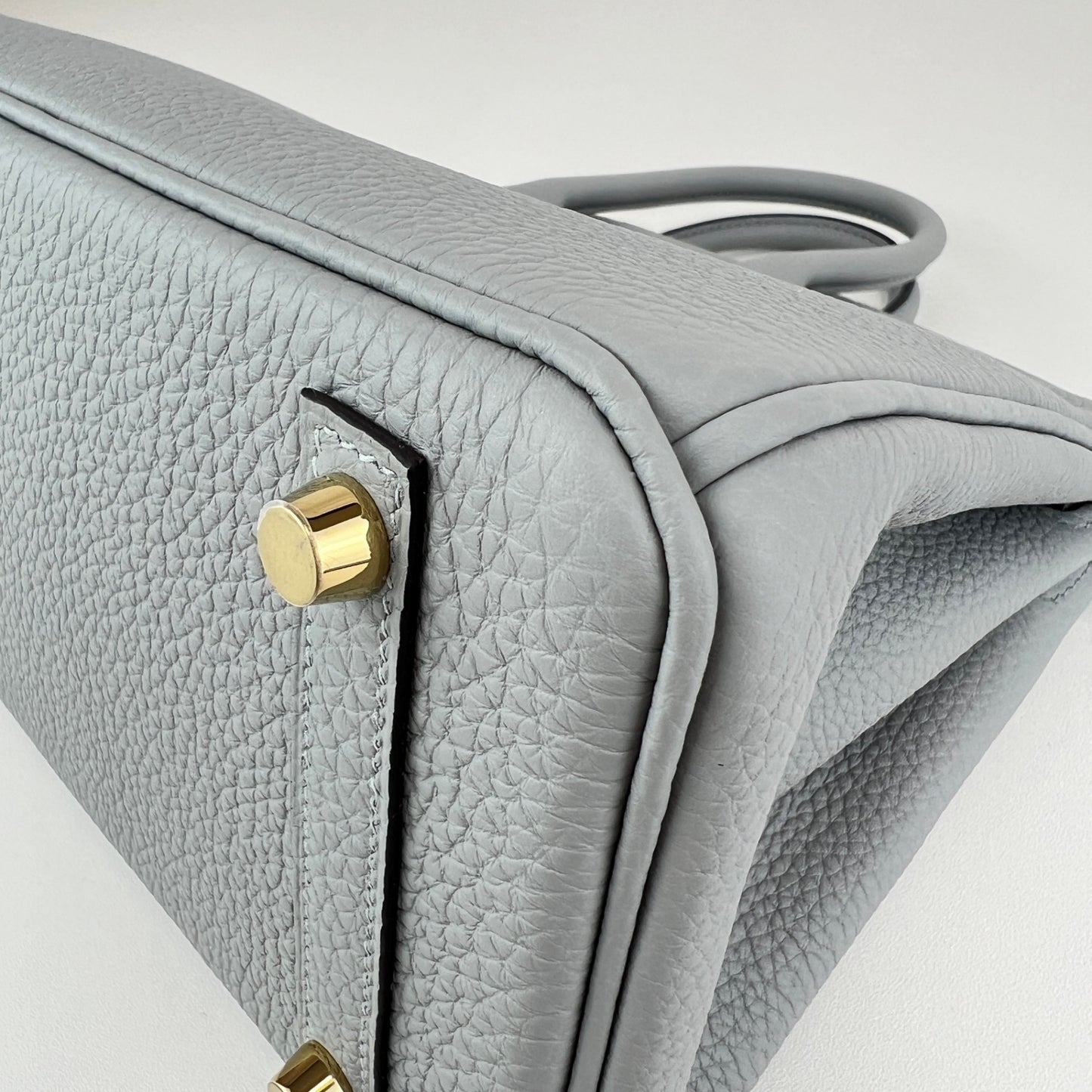 Birkin25 バーキン25 Blue glacier ブルーグラシエ GHW ゴールド金具 Stamp-W W刻印 Togo トゴ ハンドバッグ