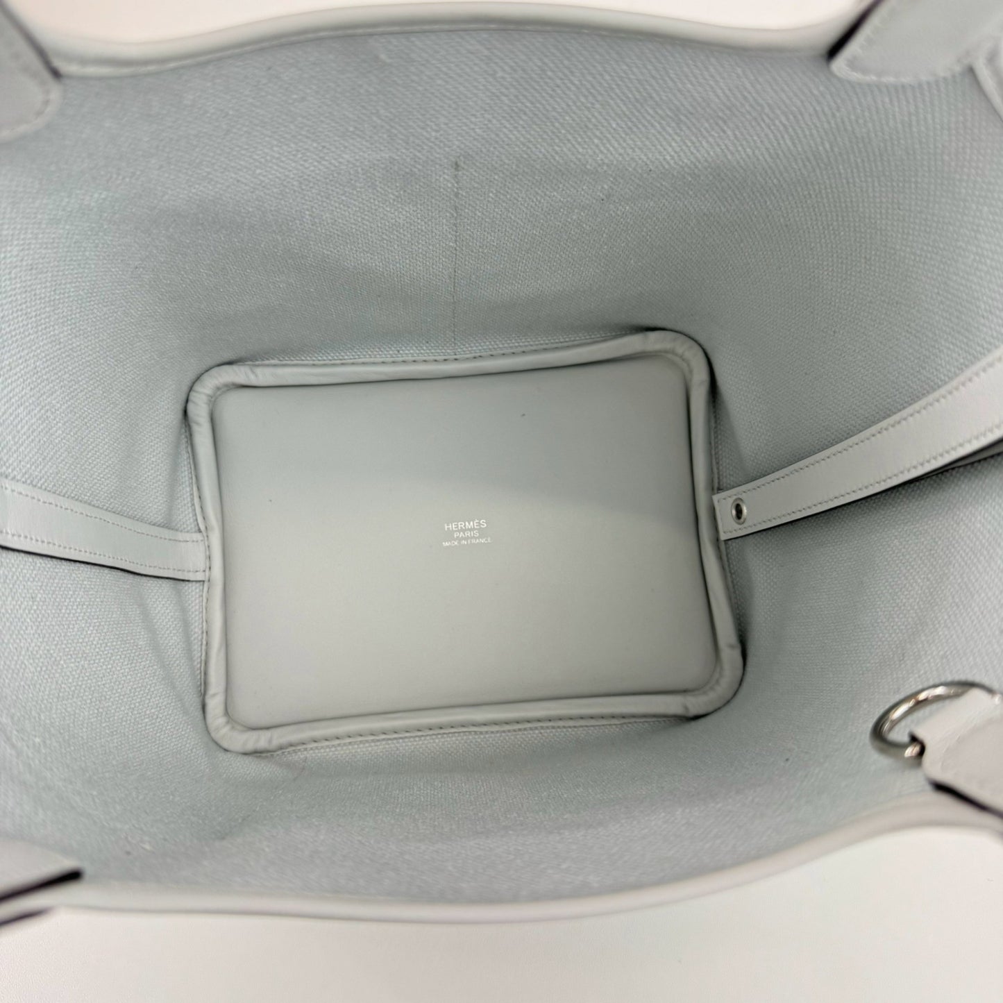 Picotin lock cargo PM ピコタンロックカーゴPM Gris platine グリプラチナ Toile goeland/Swift トワルゴエラン/スイフト PHW シルバー金具 Stamp-W W刻印