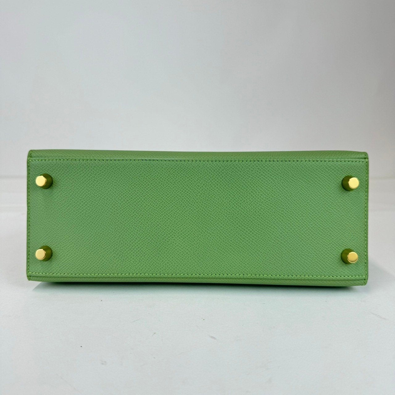Kelly25 ケリー25 Vert Criquet ヴェールクリケット Epsom エプソン GHW ゴールド金具 Stamp-Y Y刻印