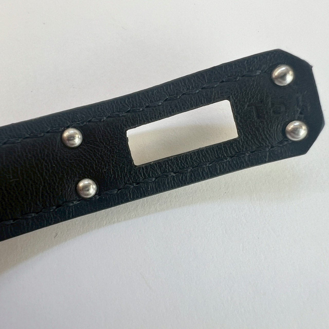 Kelly double bracelet レザーブレスレット ケリー T5 Black ブラック