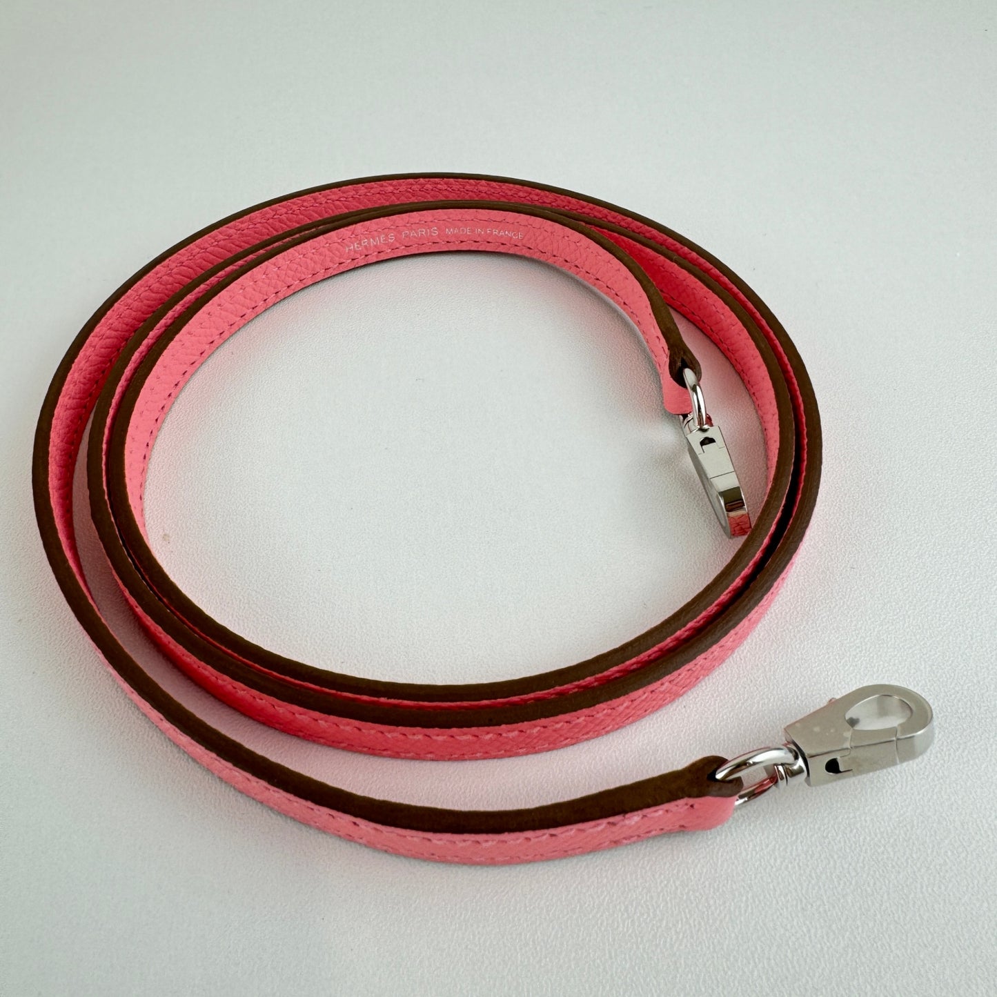 Hermès エルメス Mini kelly ミニケリー Stamp-K K刻印 Epsom エプソン Rose confetti ローズコンフェッティ PHW シルバー金具