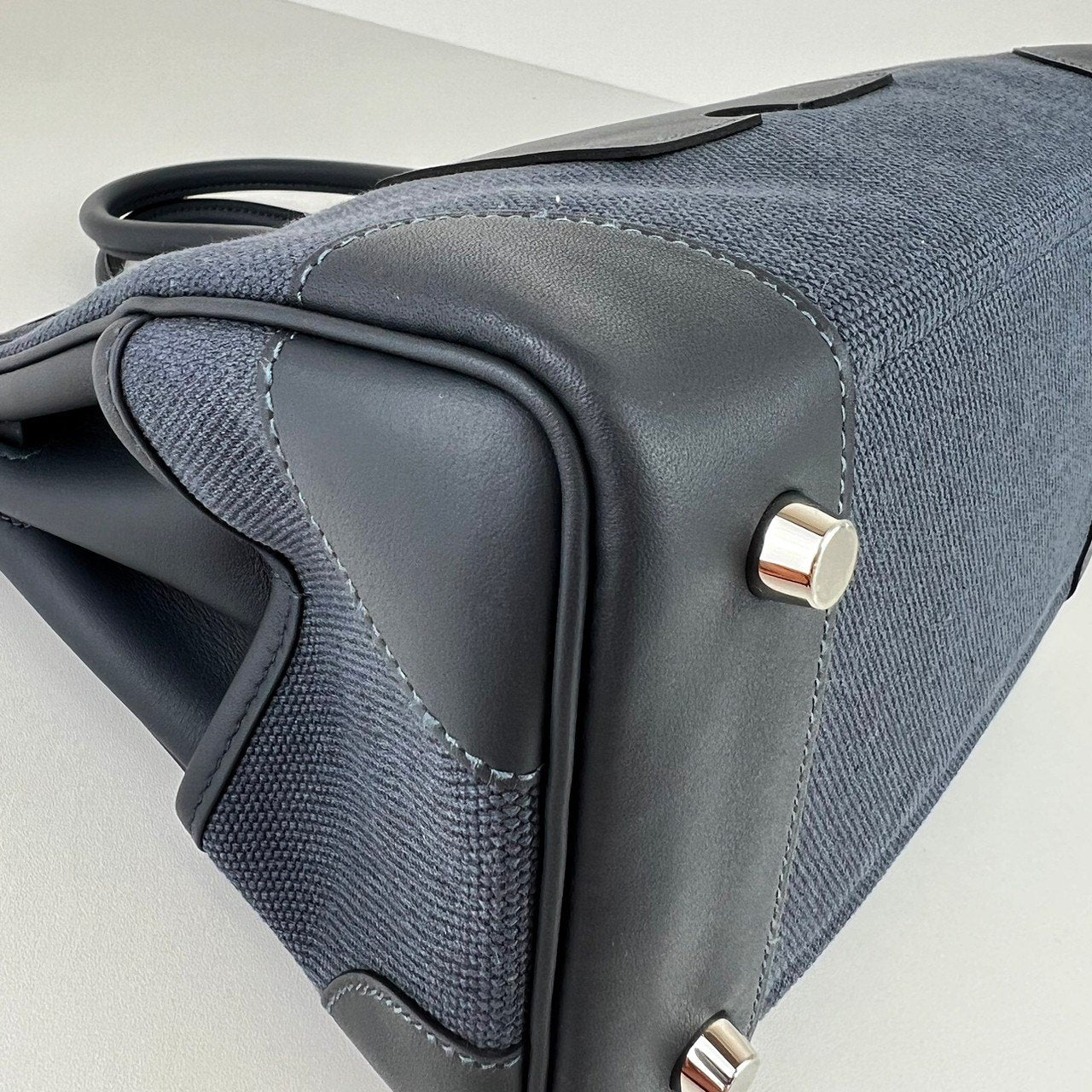 Birkin25 cargo バーキン25 カーゴ Gris misty グリミスティ PHW シルバー金具 Toile goeland/Swift トワルゴエラン/スイフト Stamp-W W刻印