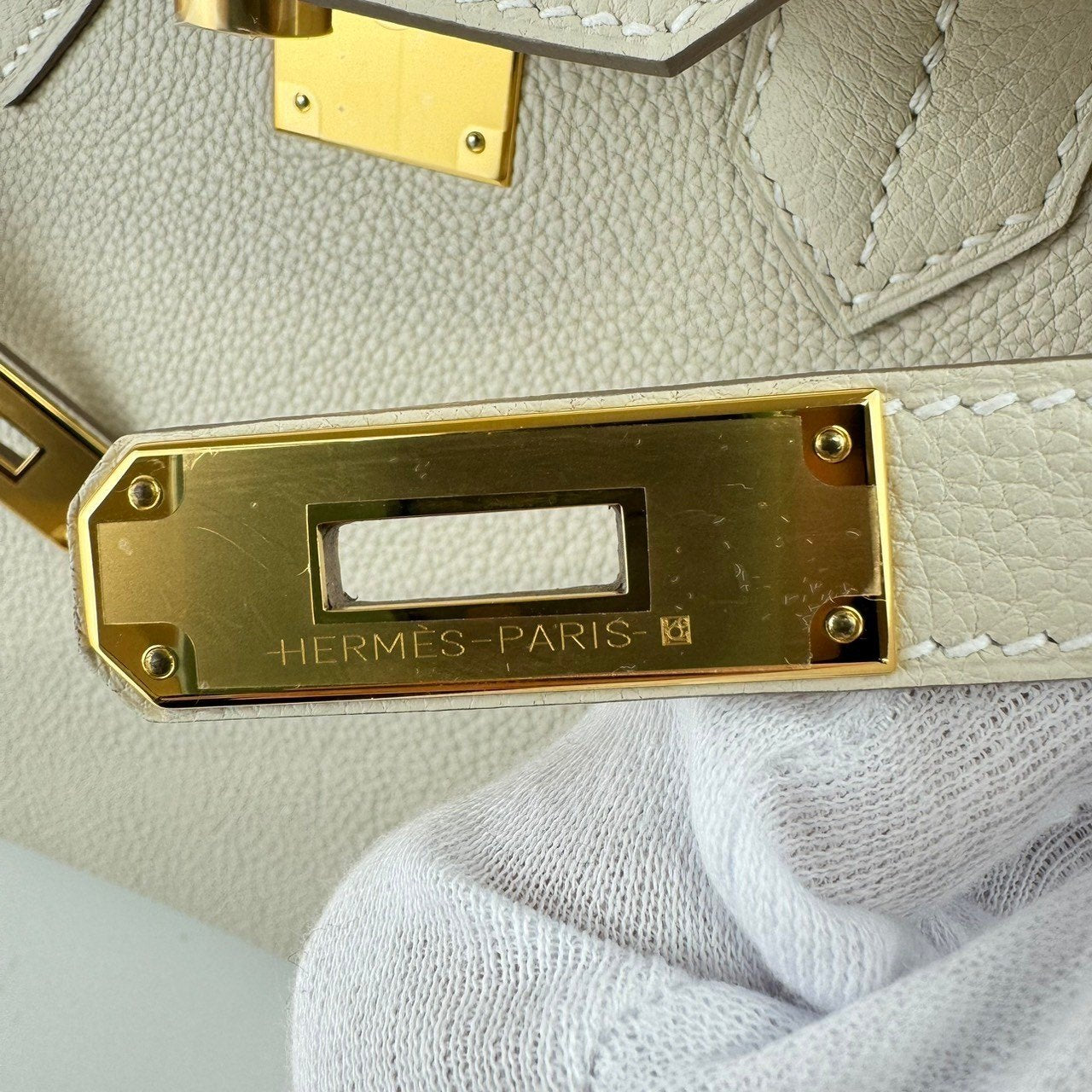 Birkin30 バーキン30 Craie クレ GHW ゴールド金具 W刻印 Togo トゴ