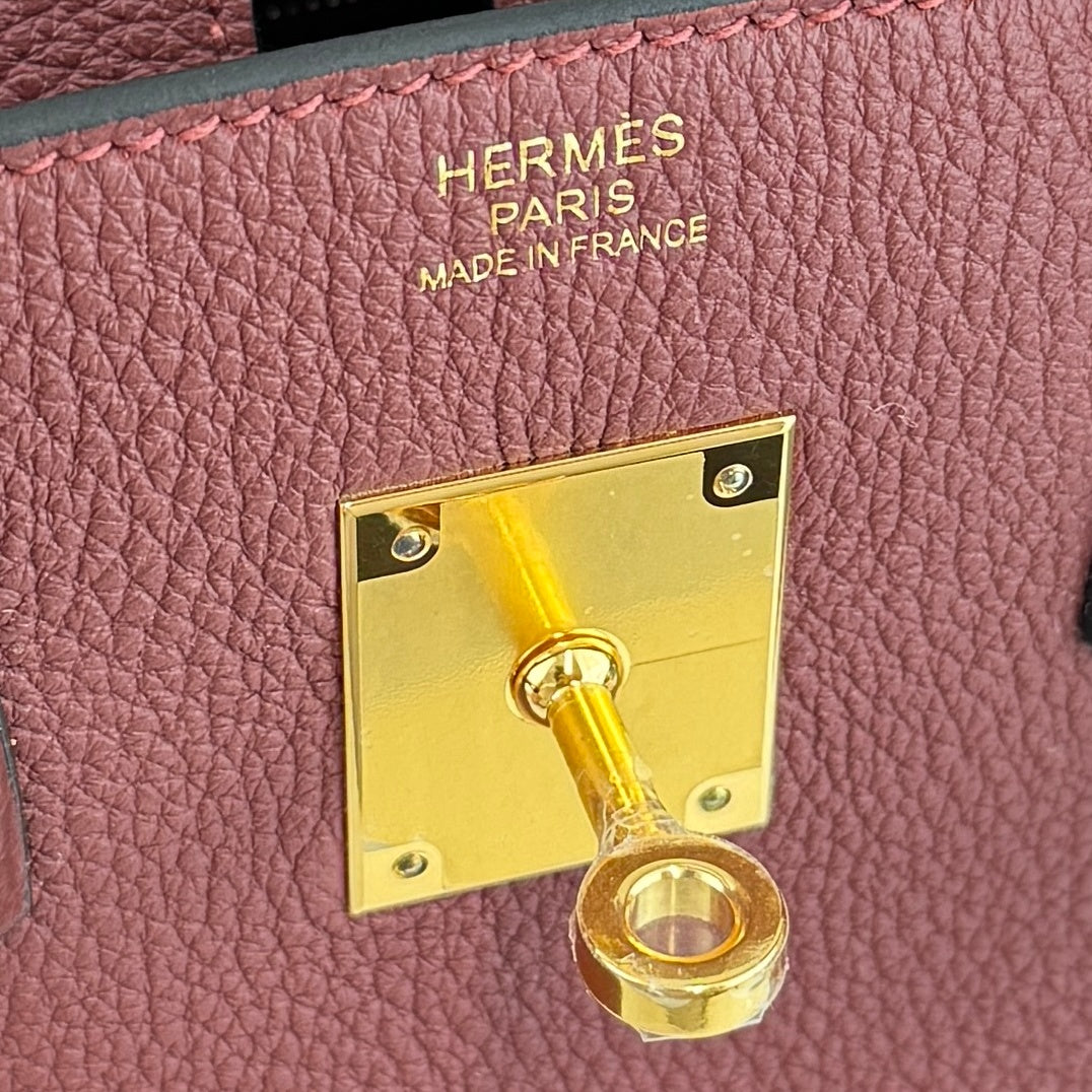 Birkin30 バーキン30 Rouge H ルージュアッシュ GHW ゴールド金具 Stamp-K K刻印 Togo トゴ