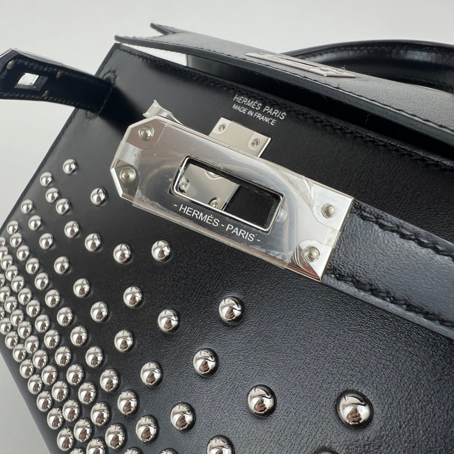 Mini kelly cloute ミニケリークルーテ Black ブラック PHW シルバー金具 Epsom エプソン Stamp-B B刻印