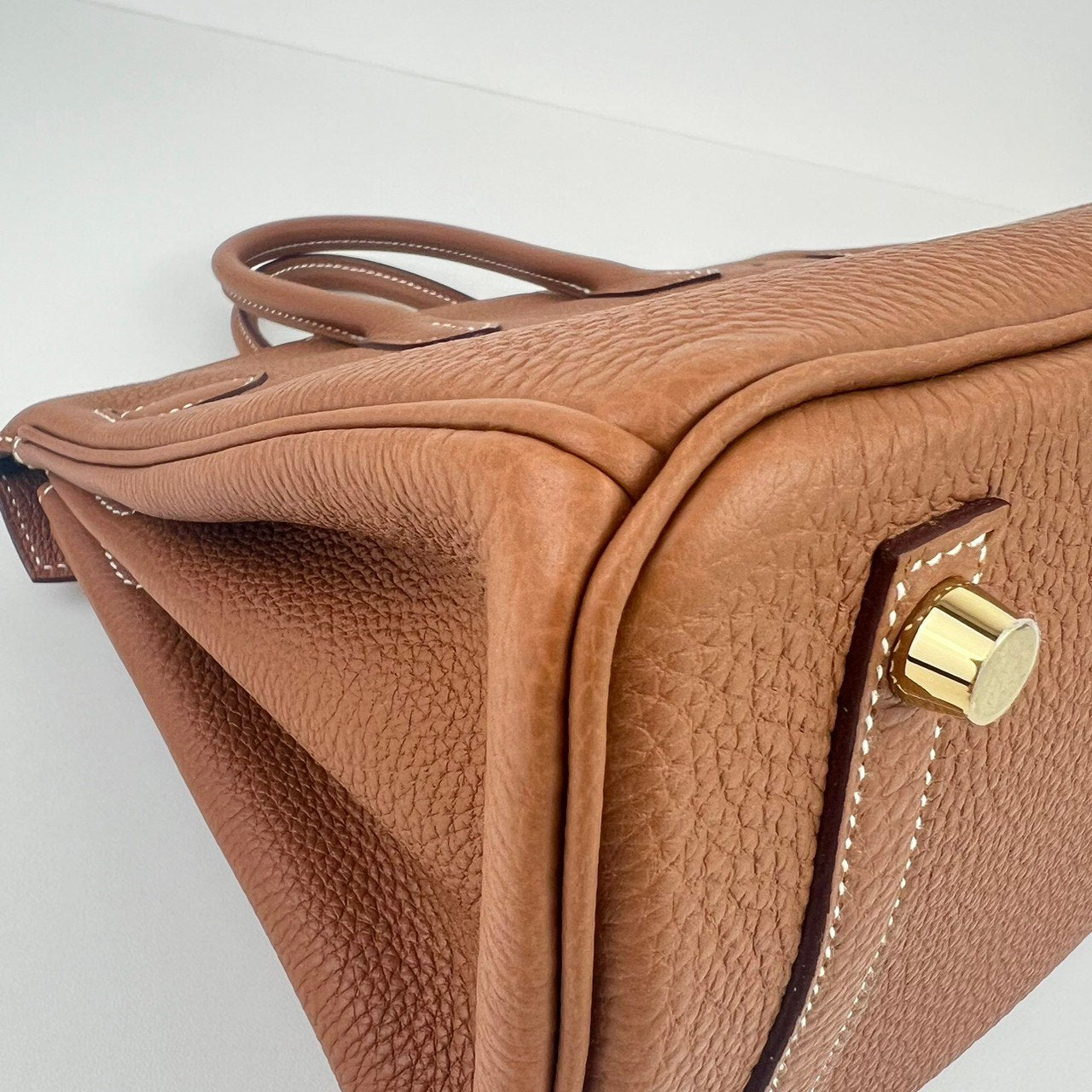 Birkin25 Verso バーキン25 ヴェルソ Gold Graphite ゴールド グラファイト PMBHW シャンパンゴールド金具 Togo トゴ Stamp-W W刻