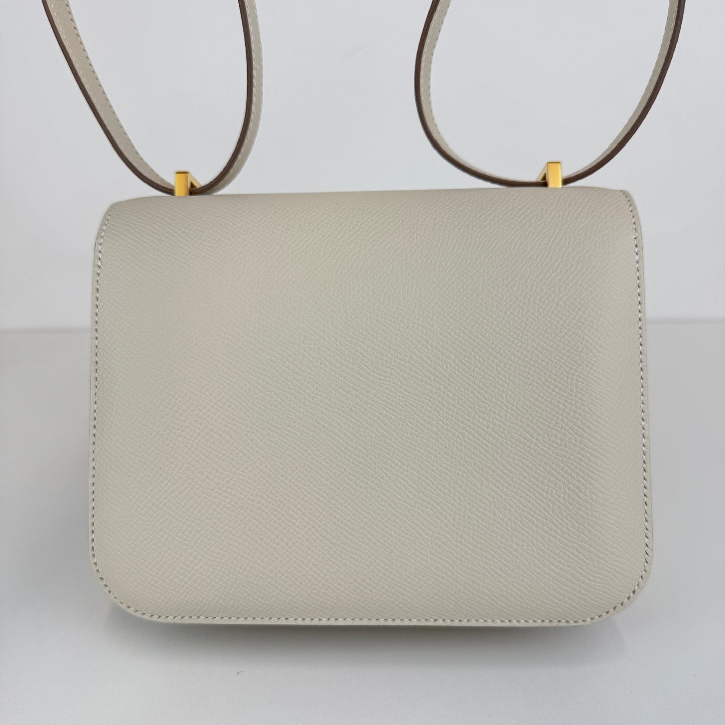 Constance mini 18コンスタンスミニ 18 クレ YG金具 Stamp-W W刻印 Epsom エプソン Craie クレ