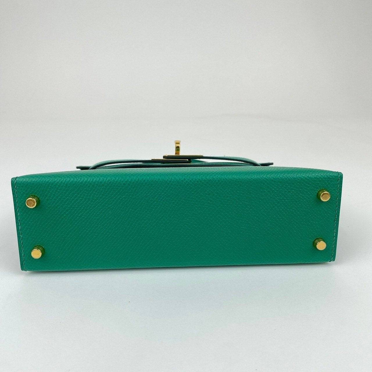 Mini kelly ミニケリー Vert vertigo ヴェールヴェルティゴ Epsom エプソン GHW ゴールド金具 B刻