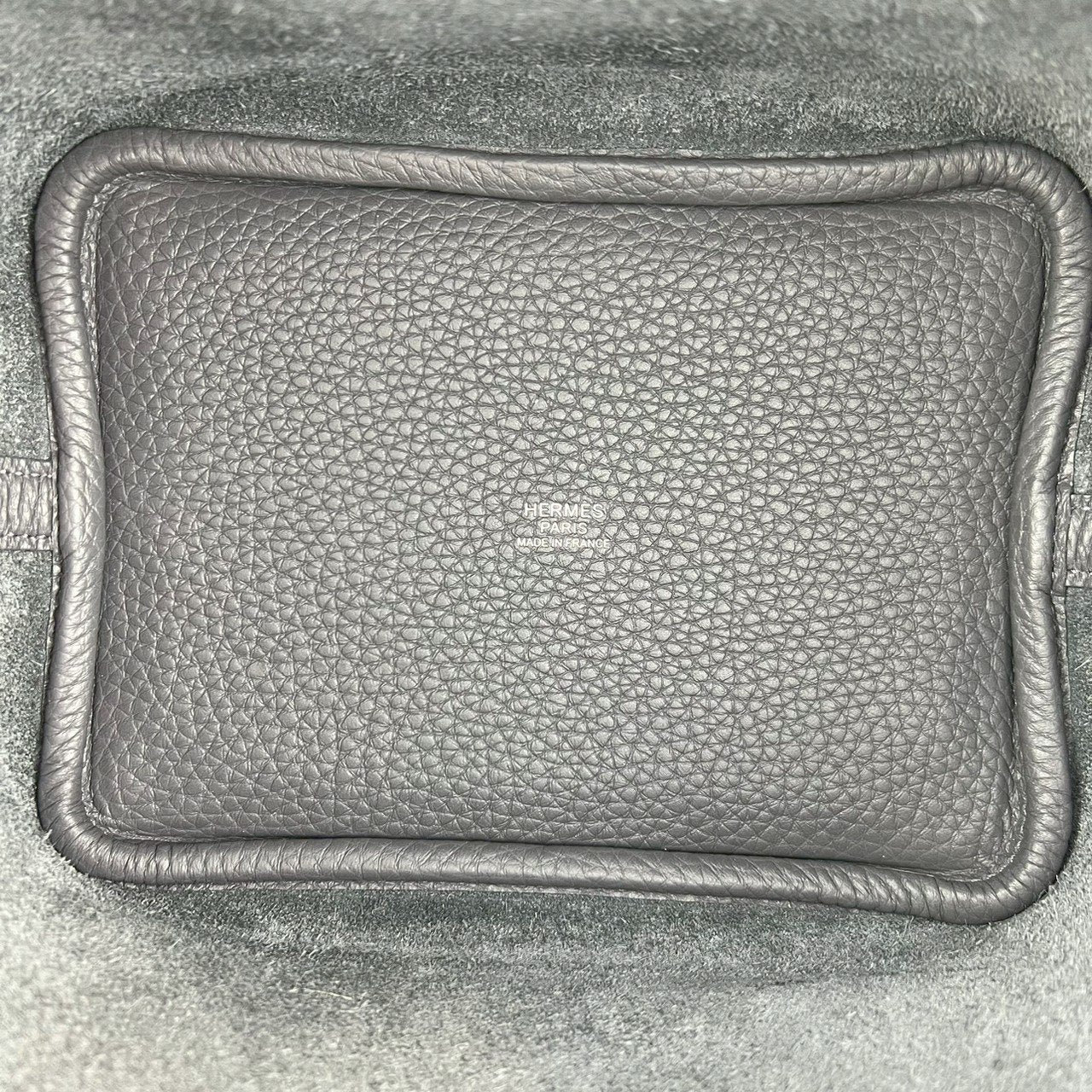 Picotin Lock PM ピコタンロック18 Etain エタン PHW シルバー金具 Taurillon clemence トリヨンクレマンス Stamp-W W刻印