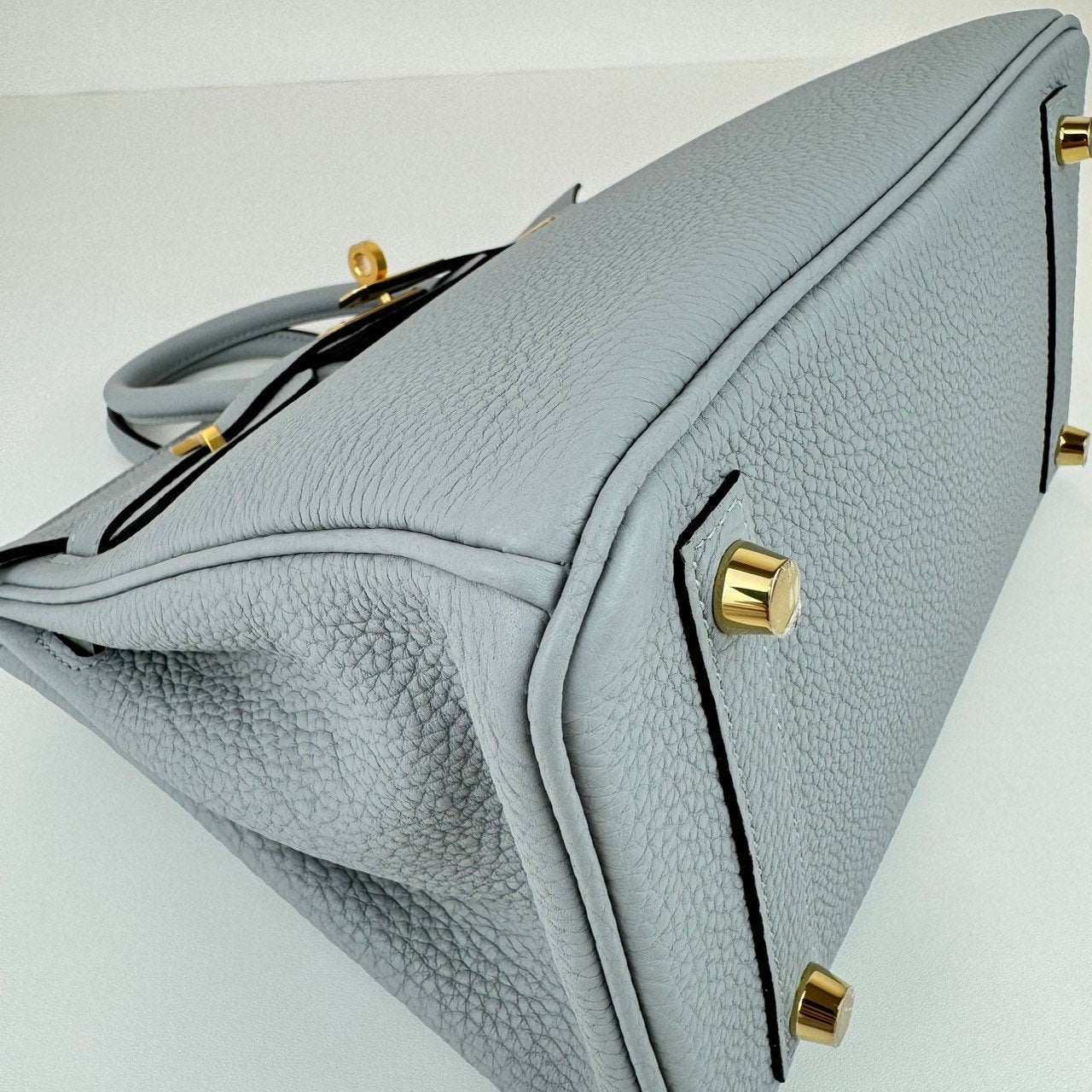 Birkin25 バーキン25 Blue glacier ブルーグラシエ GHW ゴールド金具 Togo トゴ Stamp-W W刻