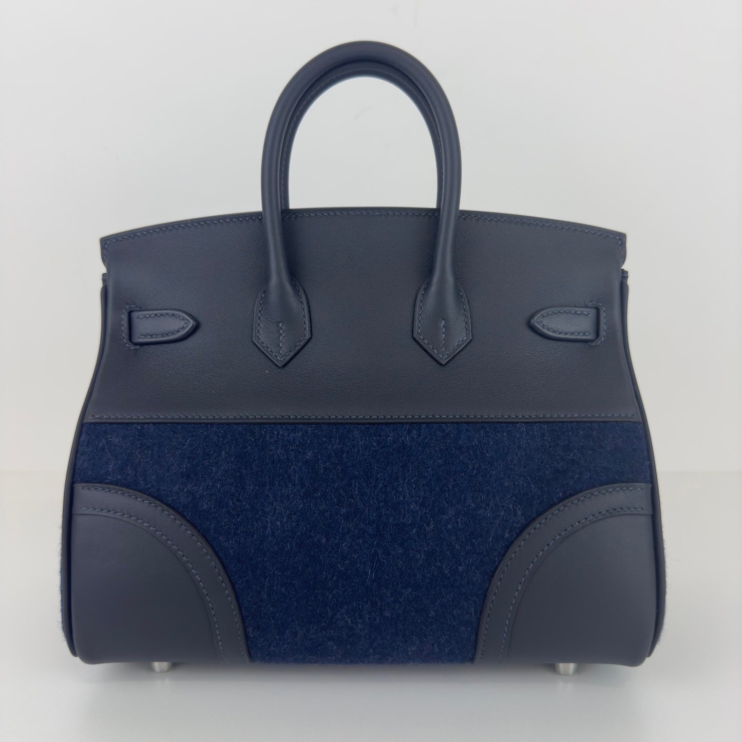 Birkin25 Go team バーキン25 ゴーチーム Stamp-B B刻印 Caban キャバン PHW シルバー金具 Felt/Swift フェルト/スイフト