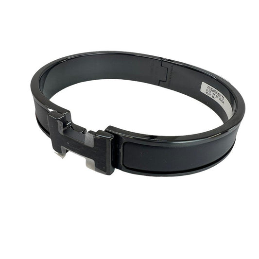 Clic HH so black T5 クリックHHソーブラックブレスレット メタリック仕上げ  so black ソーブラック