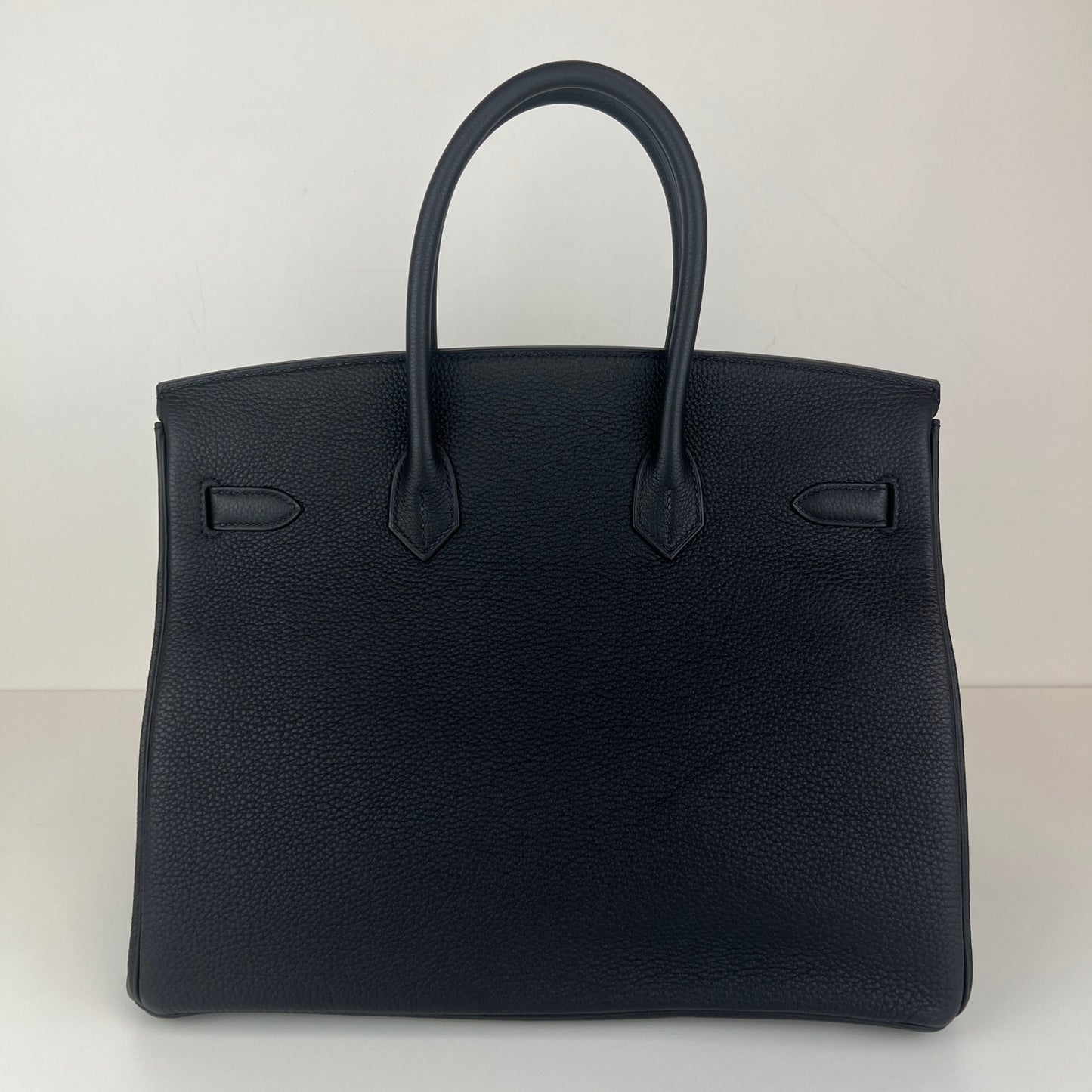 Birkin35 バーキン35 Black ブラック PHW シルバー金具 Stamp-B B刻