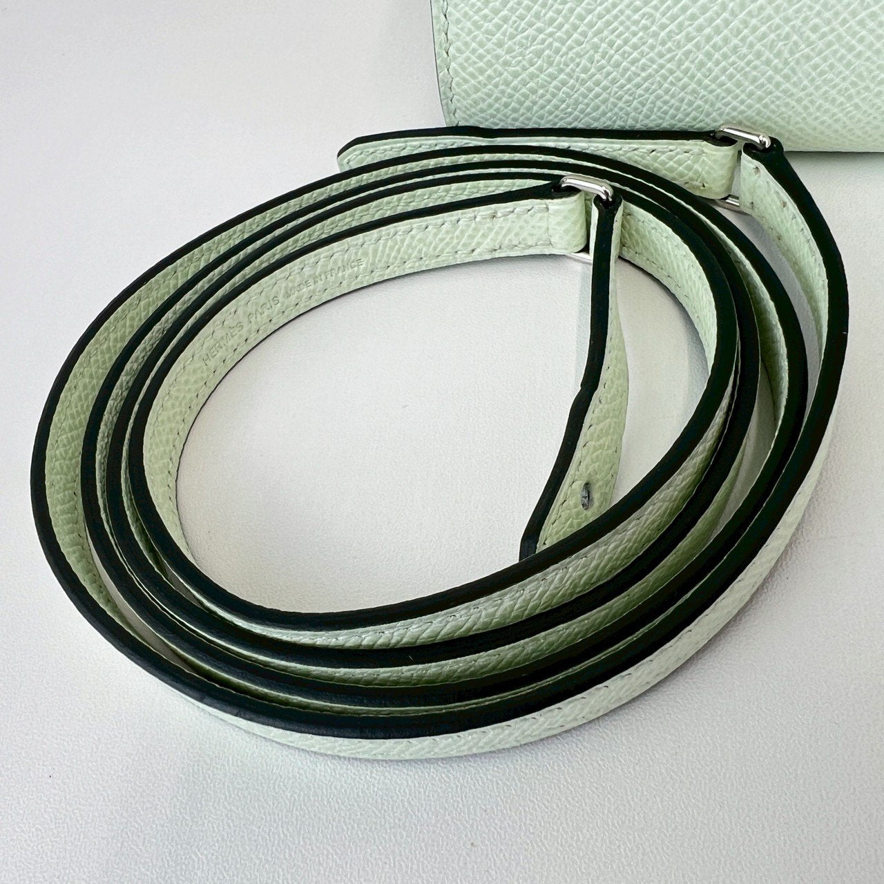 Constance To Go コンスタンストゥーゴー Stamp-B B刻印 Epsom エプソン Vert fizz ヴェールフィズ PHW シルバー金具