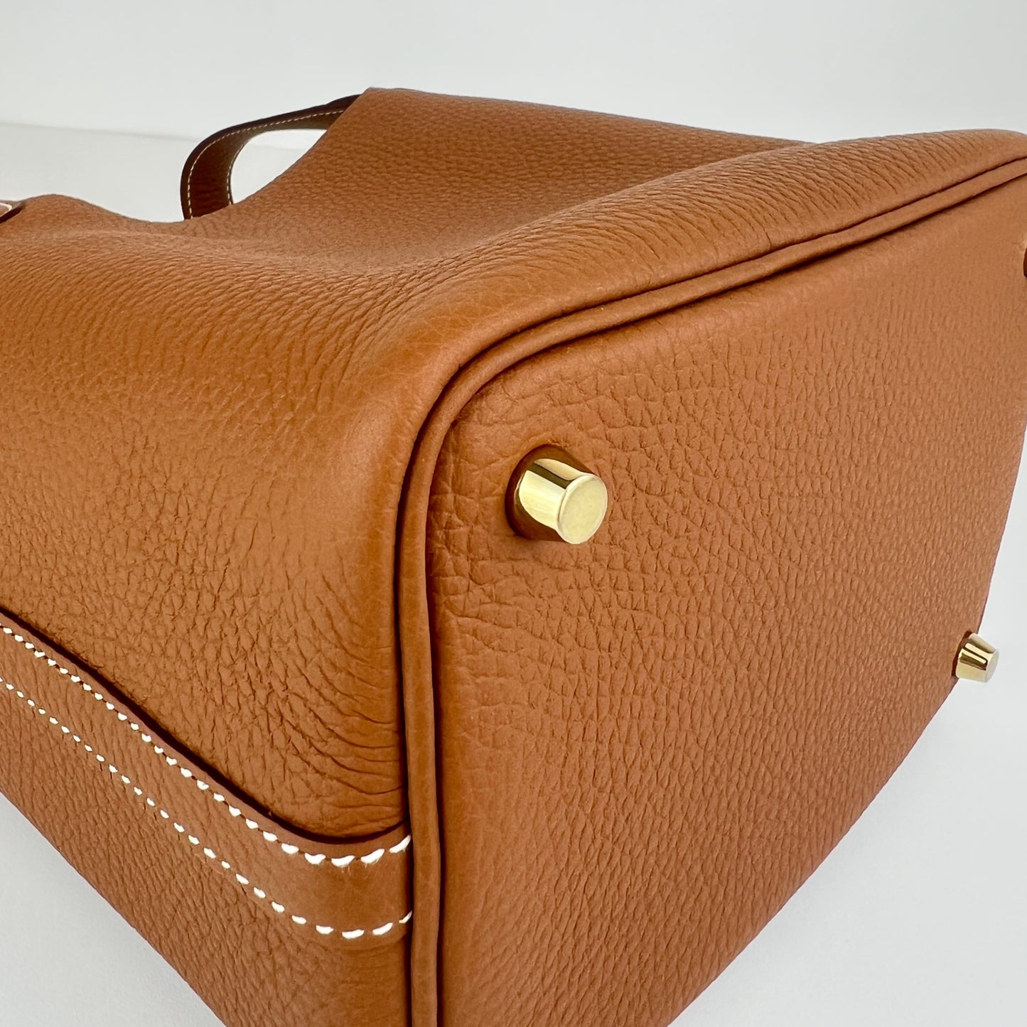 Hermès エルメス Picotin lock PM ピコタンロックPM Stamp-W W刻印 Gold ゴールド GHW ゴールド金具 Clemence クレマンス
