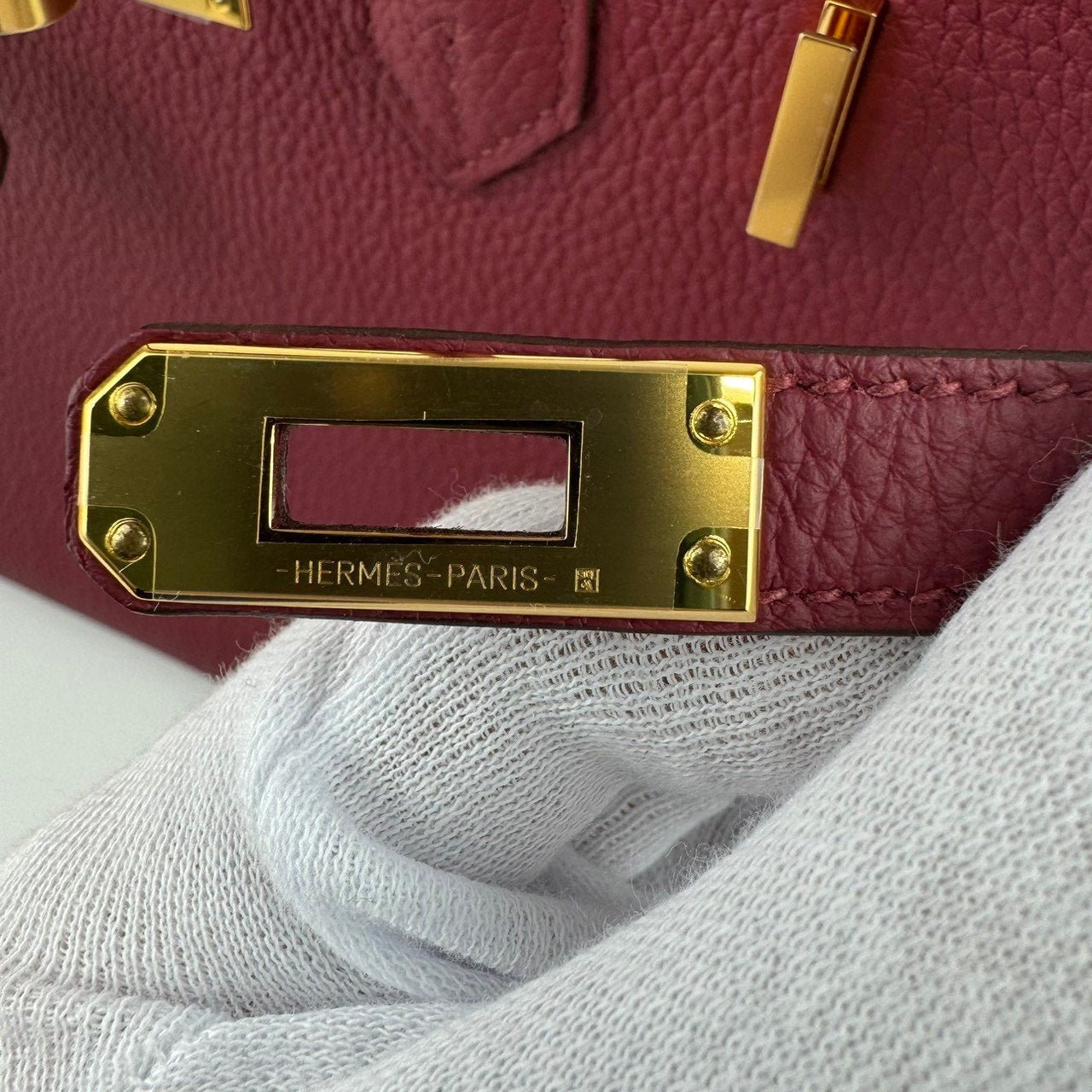 Birkin25 バーキン25 Ruby ルビー Togo トゴ GHW ゴールド金具 Stamp-B B刻印