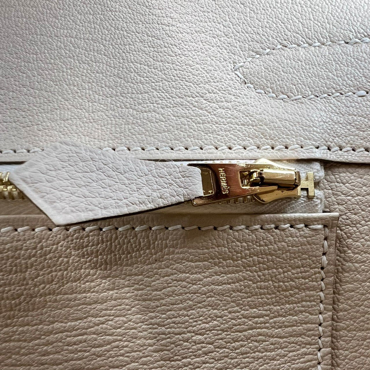 Birkin30 バーキン30 Craie クレTogo トゴ GHW ゴールド金具 Stamp-W W刻 レディースバッグ ハンドバッグ