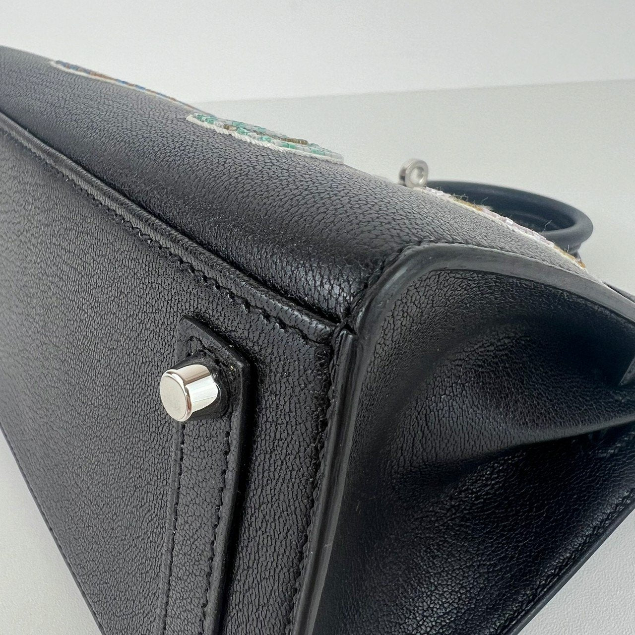 Birkin20 bouclerie moderne casaques バーキン20 ブークレリー モデルヌ カザック Black ブラック Chevre シェーブル PHW シルバー金具 Stamp-W W刻印