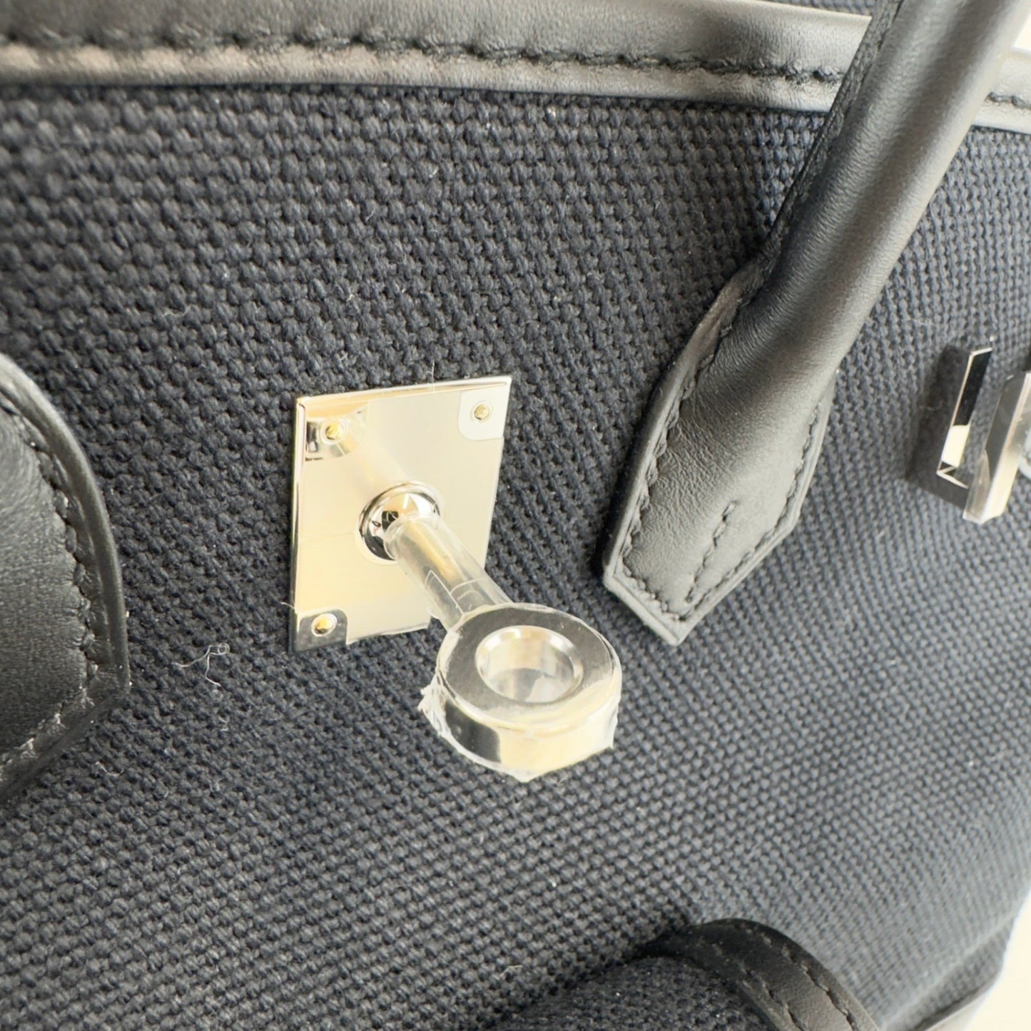 Birkin25 Cargo バーキン25 カーゴ Black ブラック PHW シルバー金具 W刻