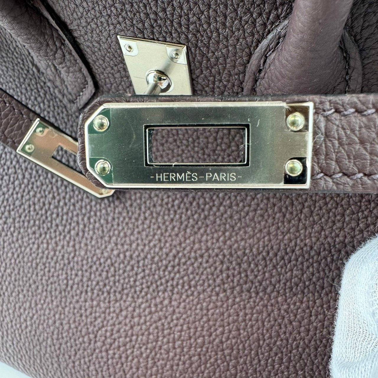 Birkin25 バーキン Rouge sellier ルージュセリエ Togo トゴ PHW シルバー金具 Stamp-W W刻印