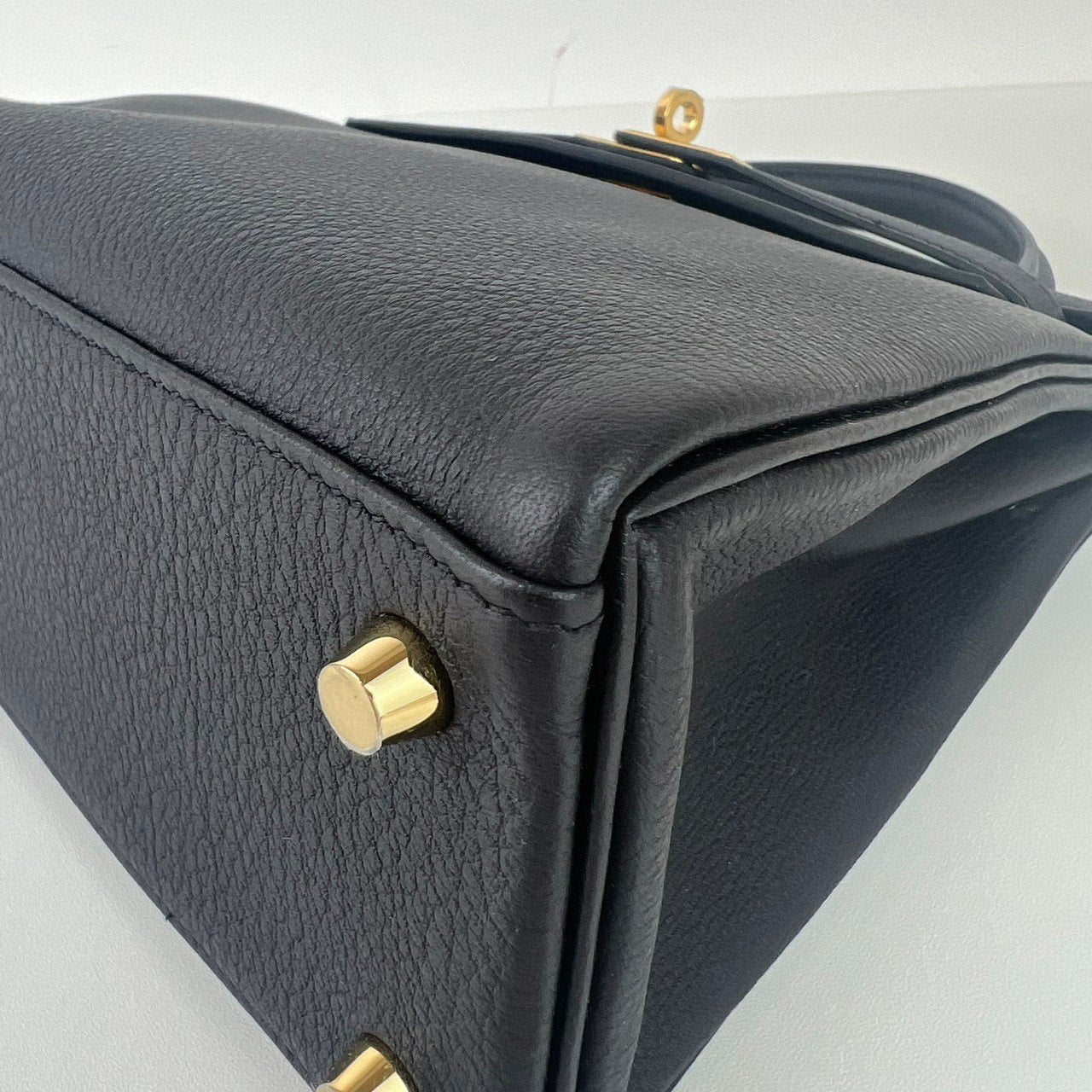 Kelly25 ケリー25 Black ブラック Togo トゴ GHW ゴールド金具 Stamp-W W刻印