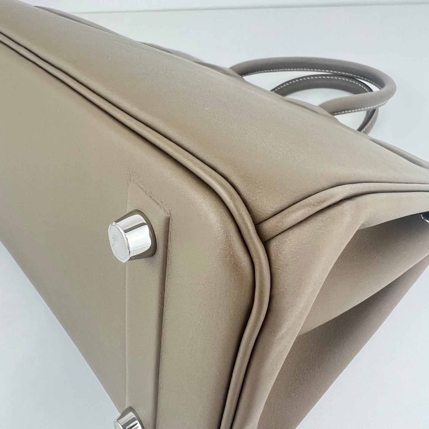 Birkin25 shadow バーキン25 シャドウ Etoupe エトープ PHW シルバー金具 Stamp-W W刻印 Swift スイフト