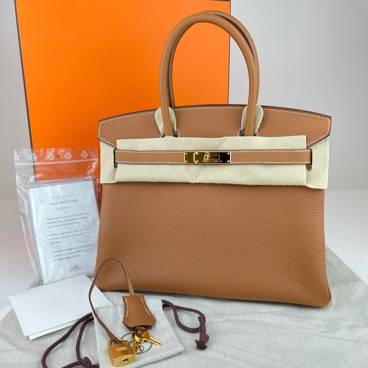 Birkin30 バーキン30 Stamp-U U刻印 Togo トゴ Gold ゴールド GHW ゴールド金具