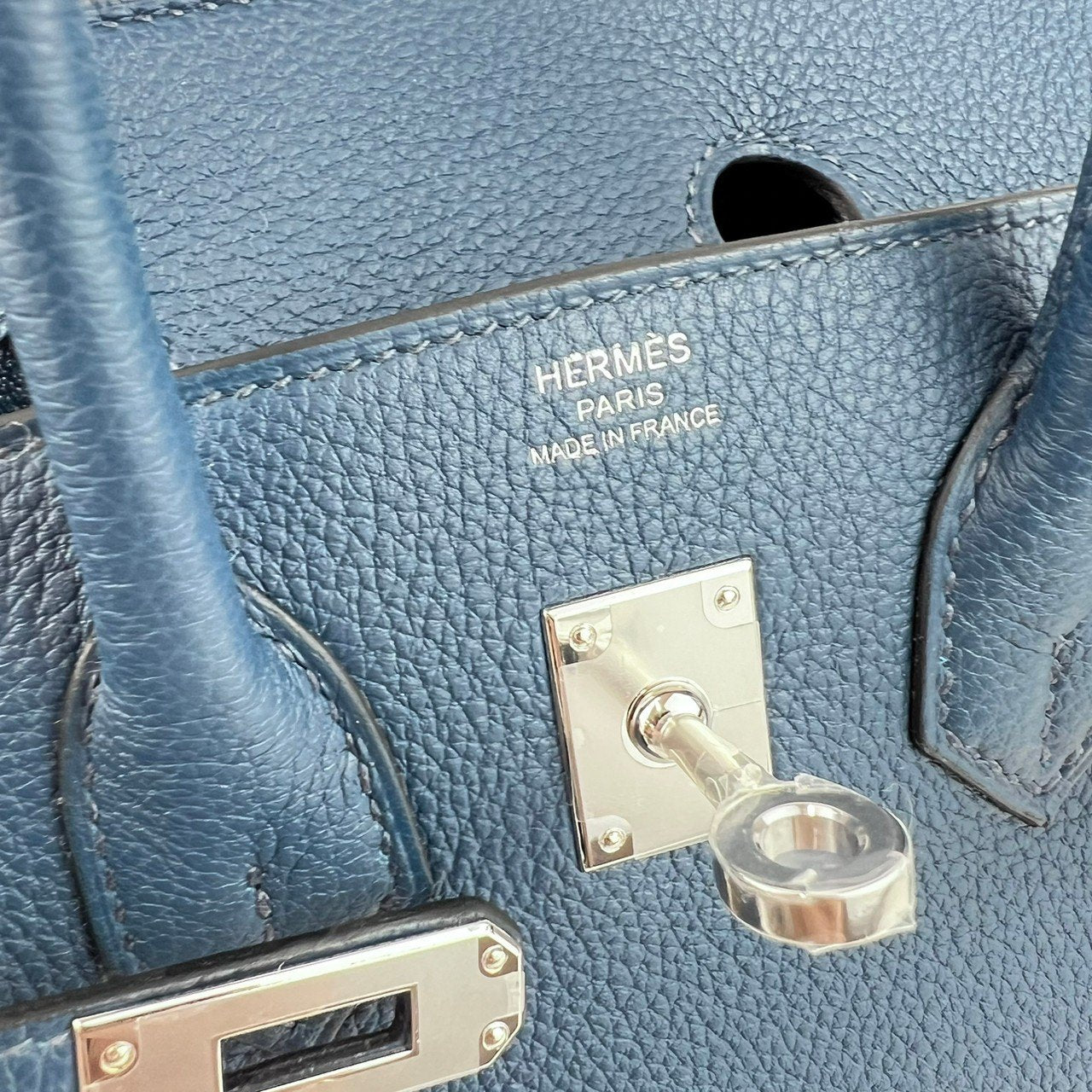Birkin25 バーキン25 Blue de prsse ブルードゥプリュス Togo トゴ PHW シルバー金具 W刻