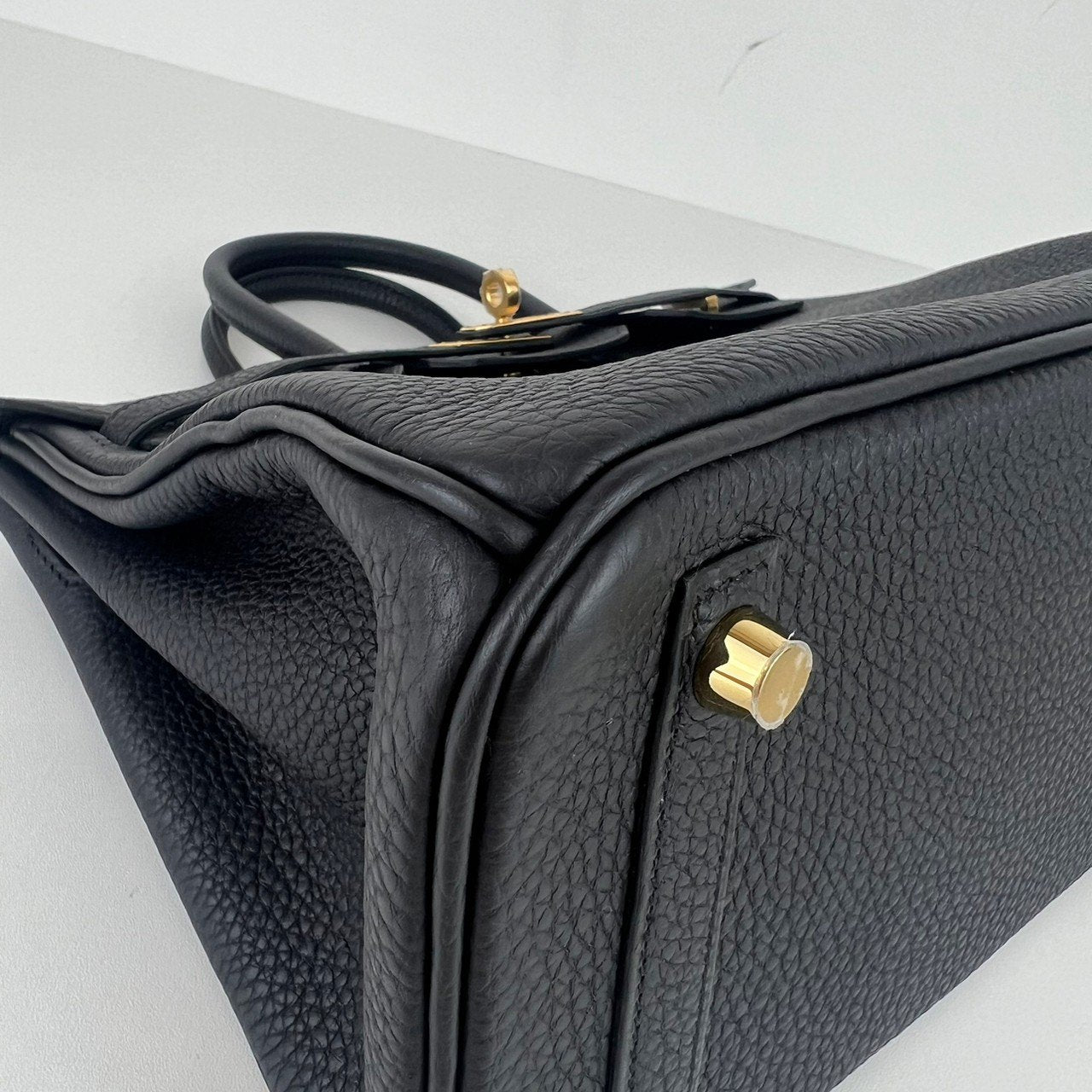 Birkin25 バーキン25 Black ブラック GHW ゴールド金具 W刻印 Togo トゴ