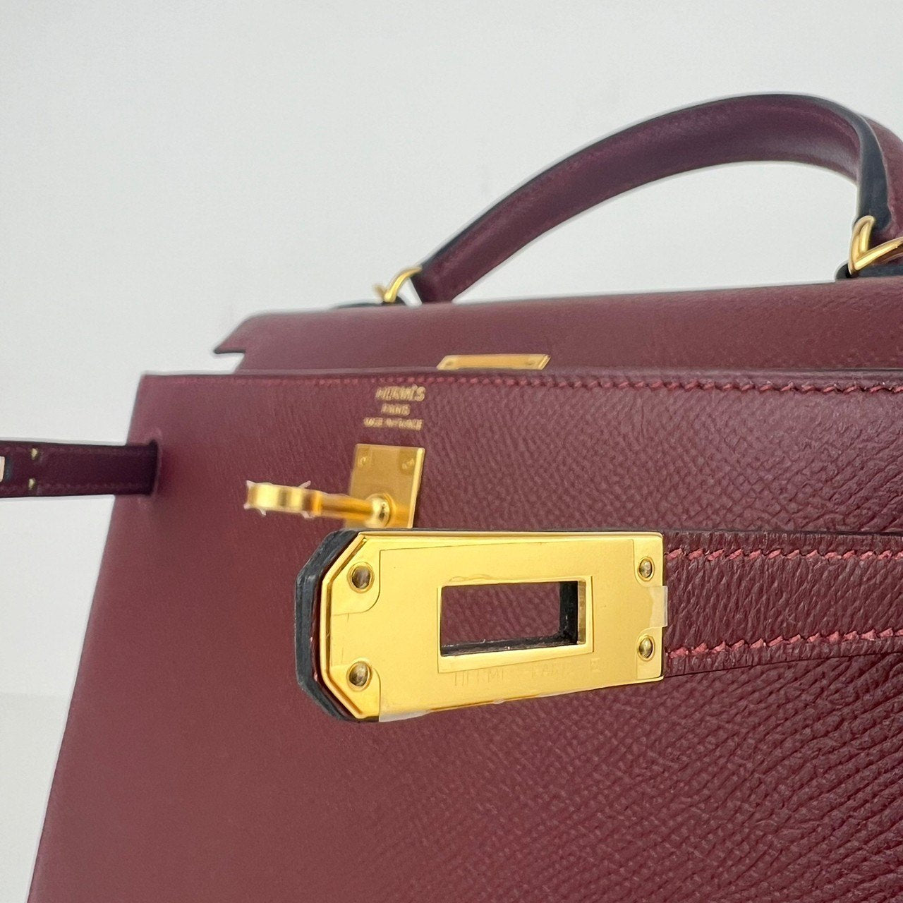 Kelly25 ケリー25 Rouge H ルージュアッシュ GHW ゴールド金具 Y刻印 Epsom エプソン