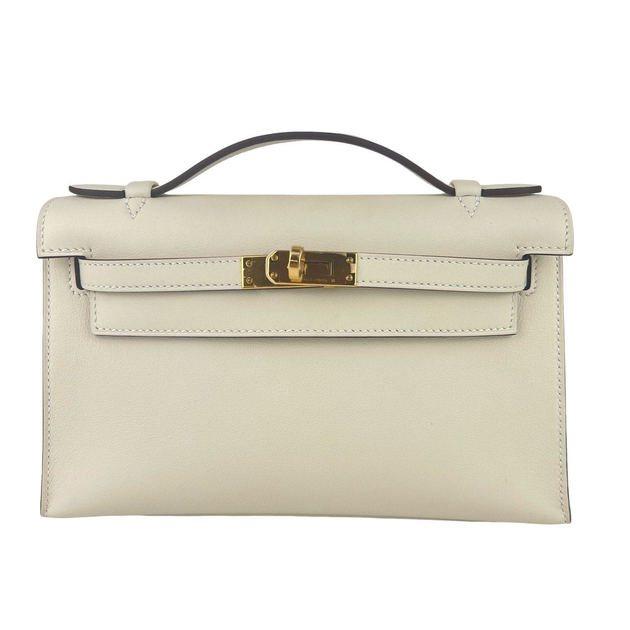 Pochette kelly ポシェットケリー Nata ナタ GHW ゴールド金具 W刻 Swift スイフト