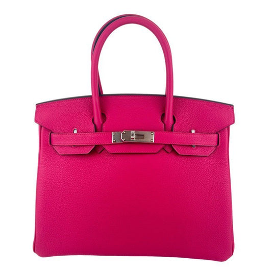 Birkin30 バーキン30 Rose mexico ローズメキシコ  PHW シルバー金具 Togo トゴ Stamp-W W刻印