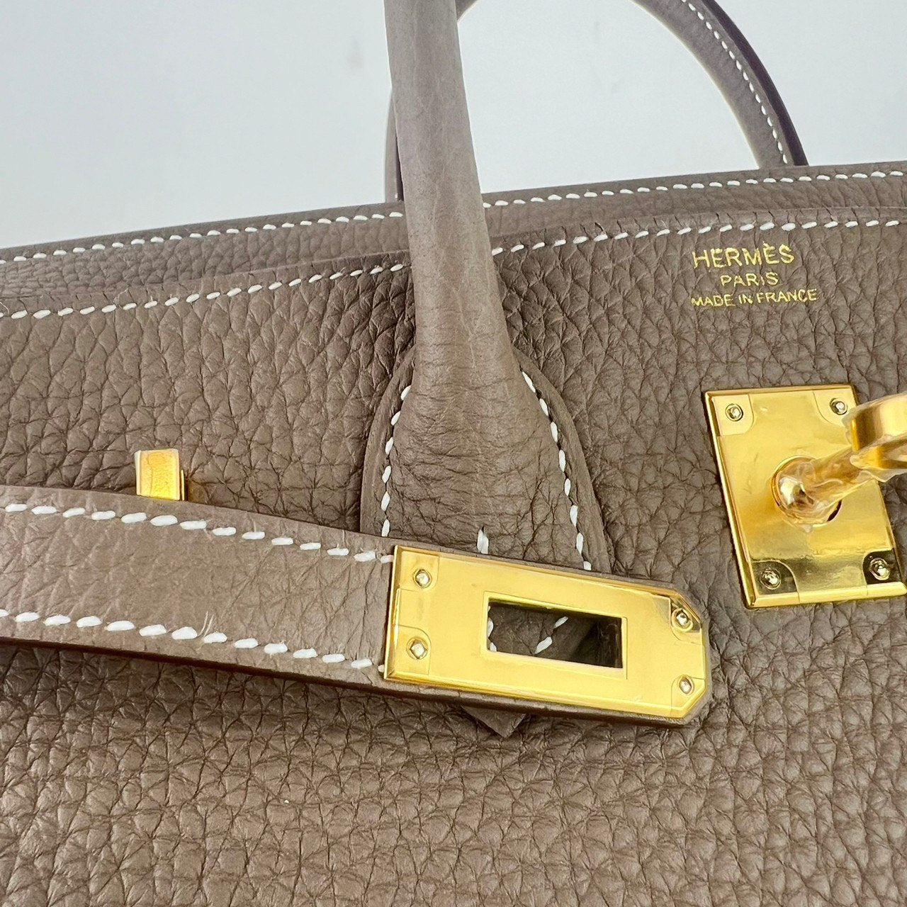 Birkin25 バーキン25 Etoupe エトープ Togo トゴ GHW ゴールド金具 Stamp-W W刻印