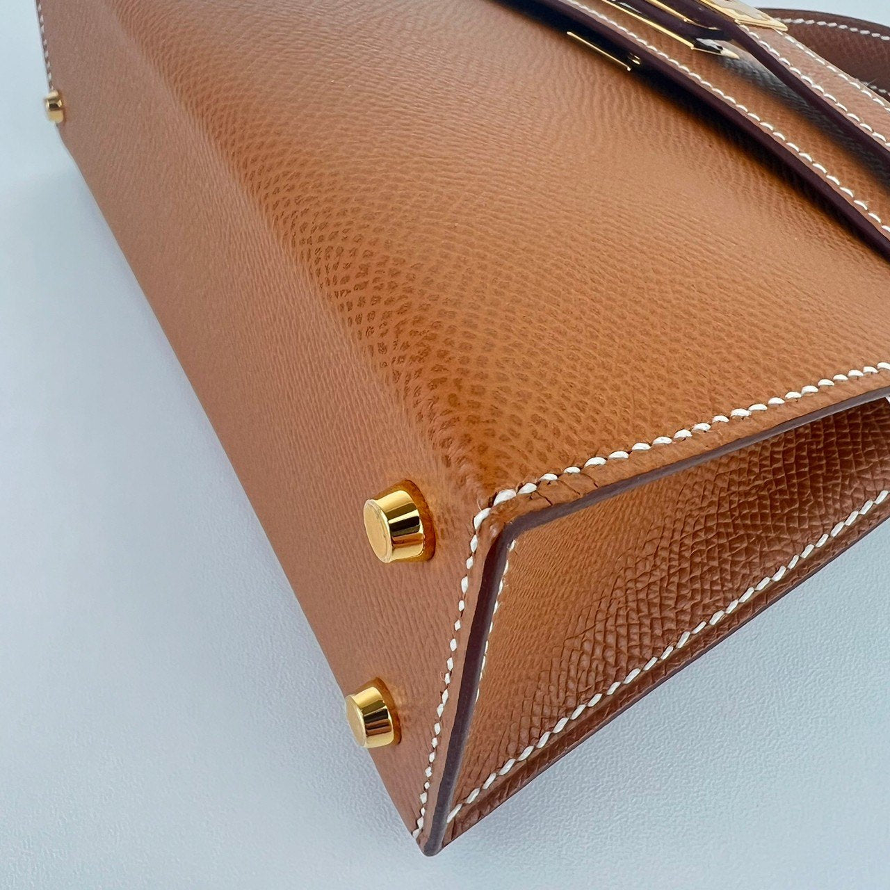 Mini kelly ミニケリー Gold ゴールド Epsom エプソン GHW ゴールド金具 Stamp-W W刻印