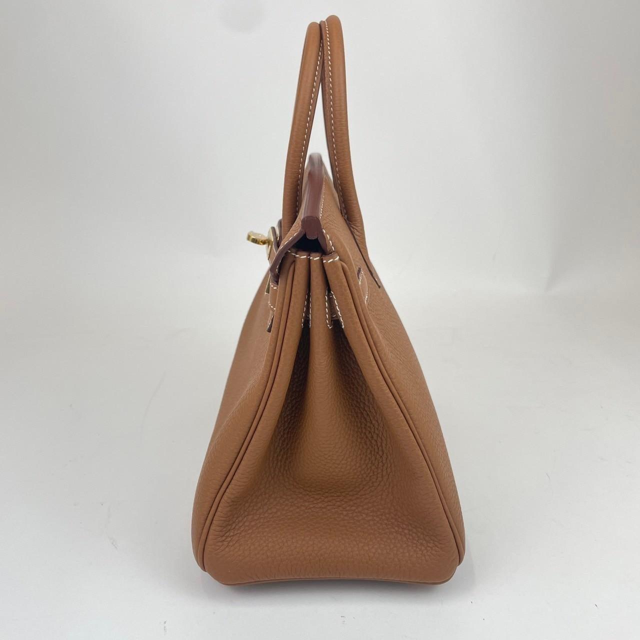 Birkin25 バーキン25 Gold ゴールド Togo トゴ GHW ゴールド金具 Stamp-B B刻