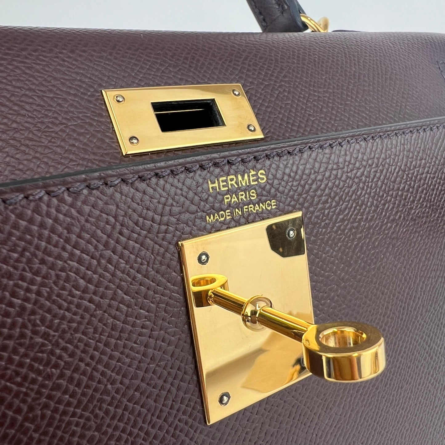 Hermès エルメス Kelly28 ケリー28 Stamp-U U刻印 Epsom エプソン Rouge sellier ルージュセリエ GHW ゴールド金具