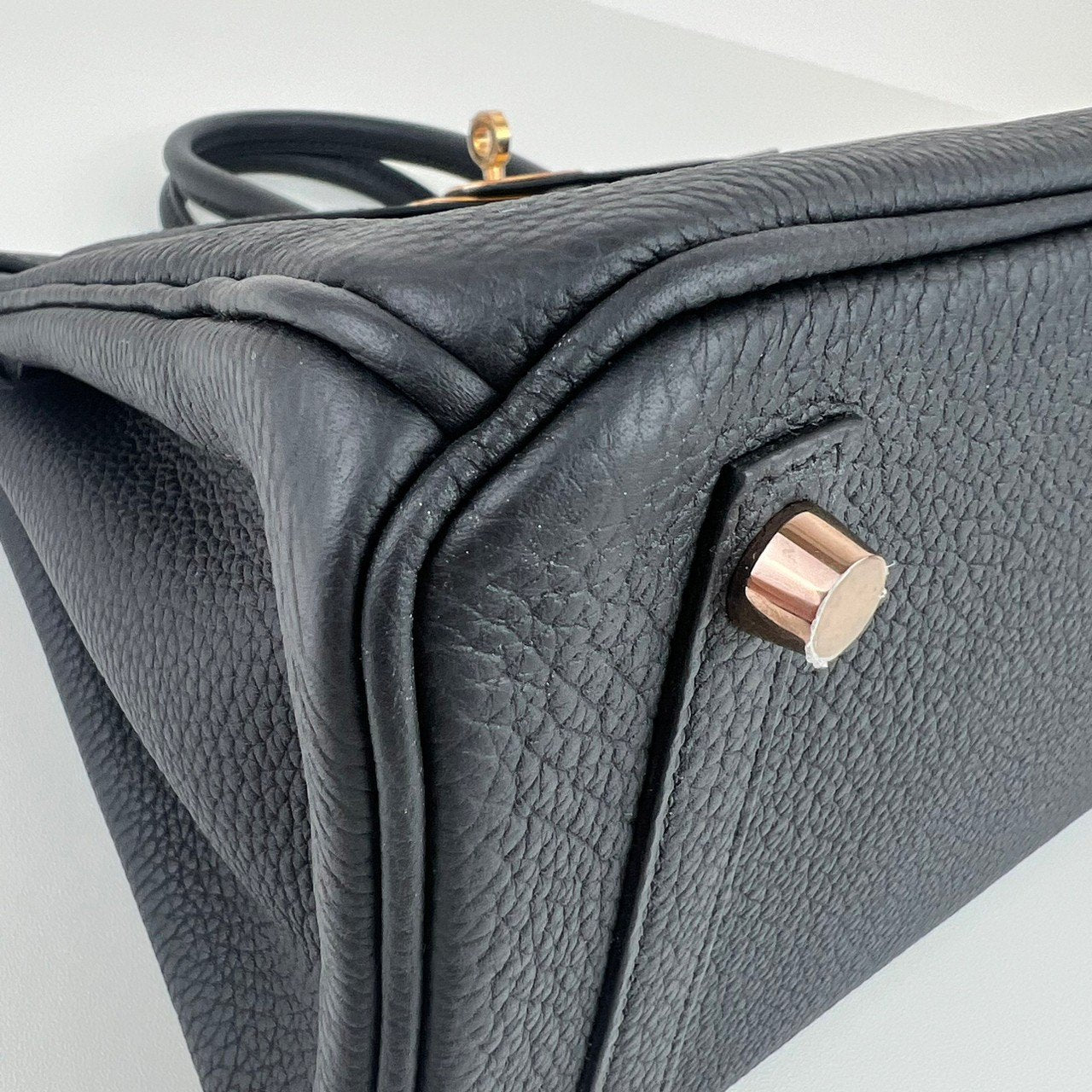 Birkin25 バーキン25 Black ブラック Togo トゴ RGHW ローズゴールド金具 Stamp-B B刻印