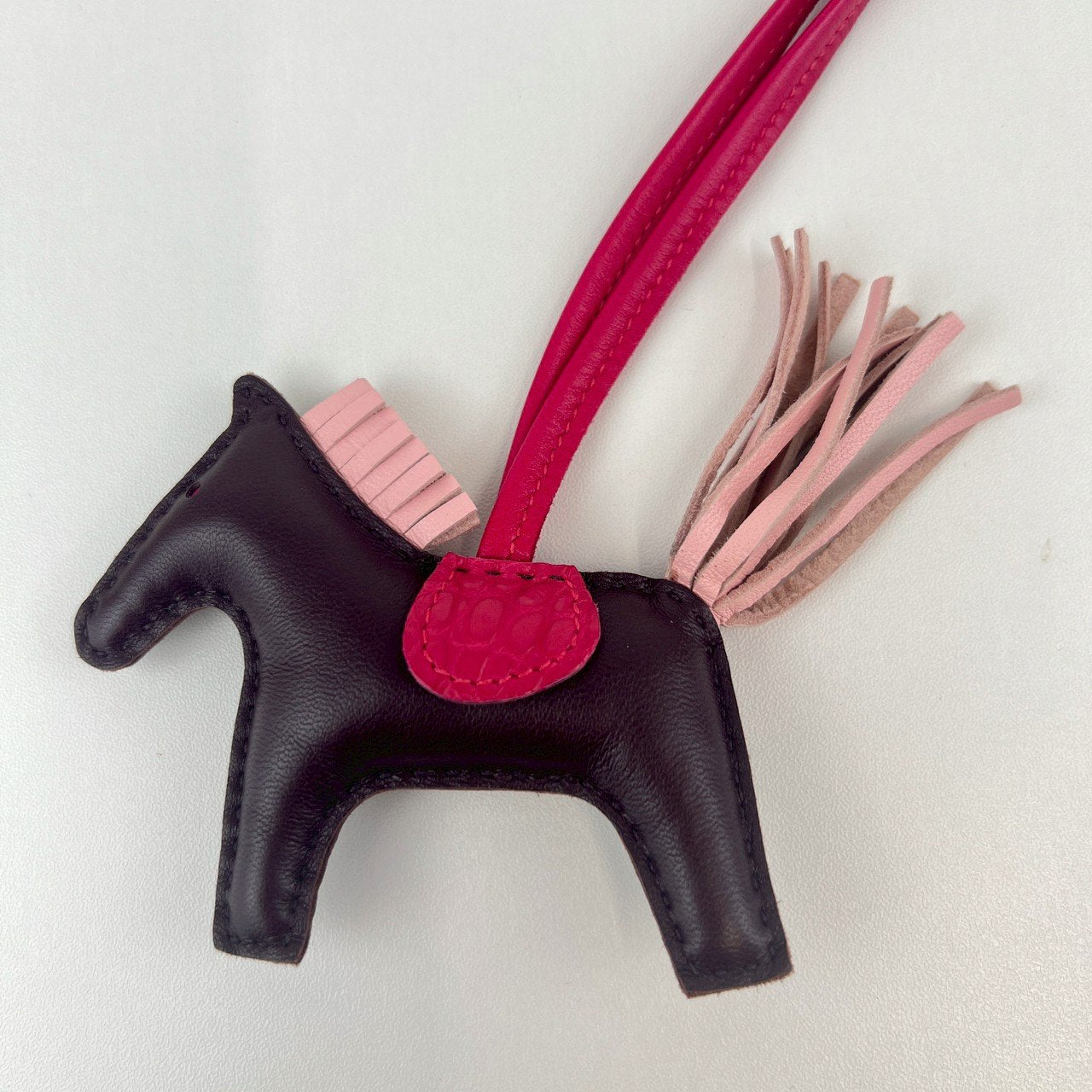 Rodeo Charm PM ロデオチャームPM Rose sakura/Rouge sellier/Franboise ローズサクラ/ルージュセリエ/フランボワーズ Agneau Milo アニョーミロ Stamp-Y Y刻