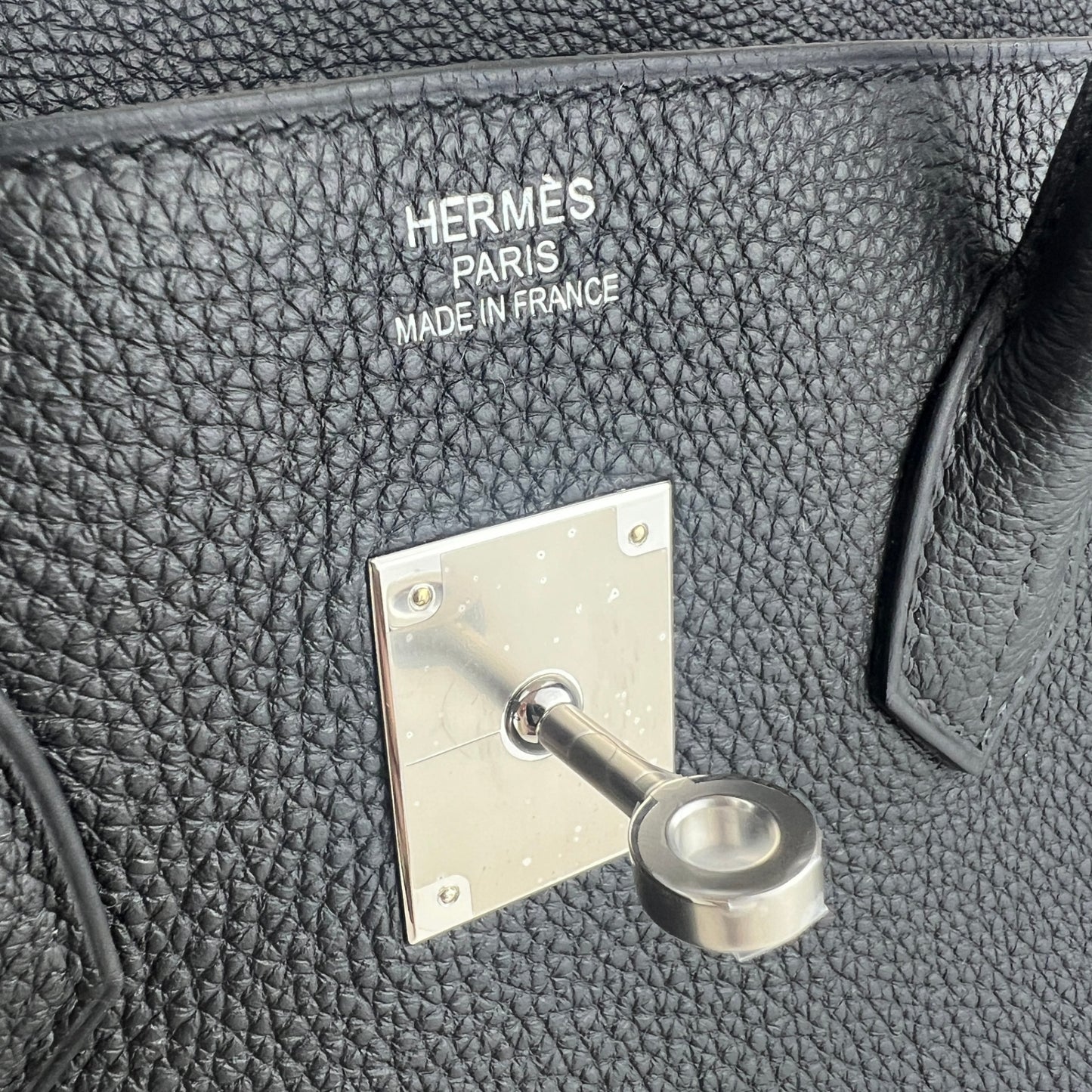 Birkin35 バーキン35 Black ブラック PHW シルバー金具 Stamp-B B刻